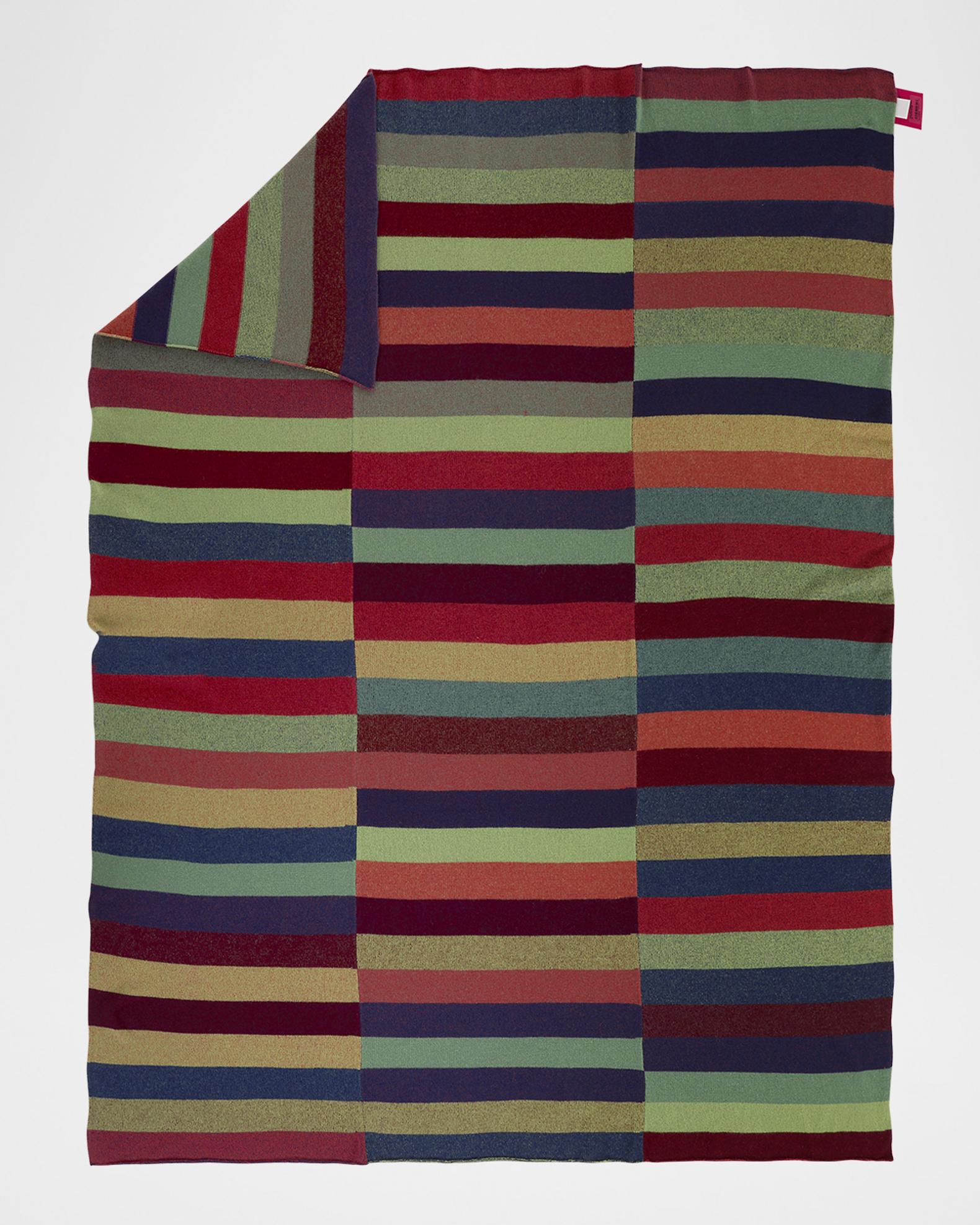 The Elder Statesman Block Super Duper Cashmere Blanket, 58