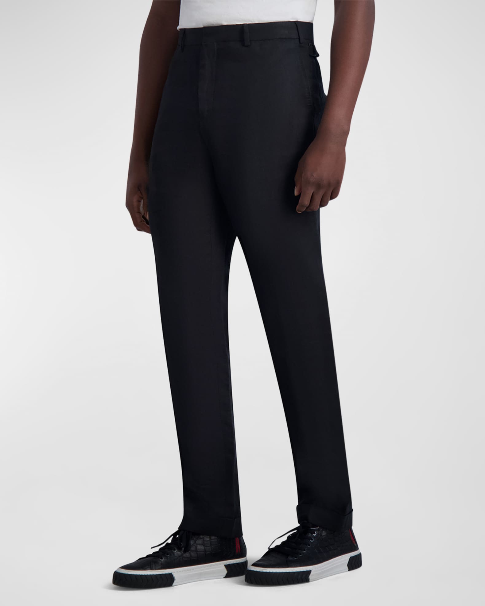 Men's Linen-Blend Trousers 1