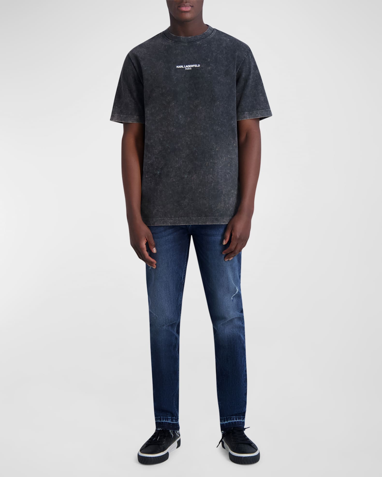 Men's Tapered Denim Pants 1