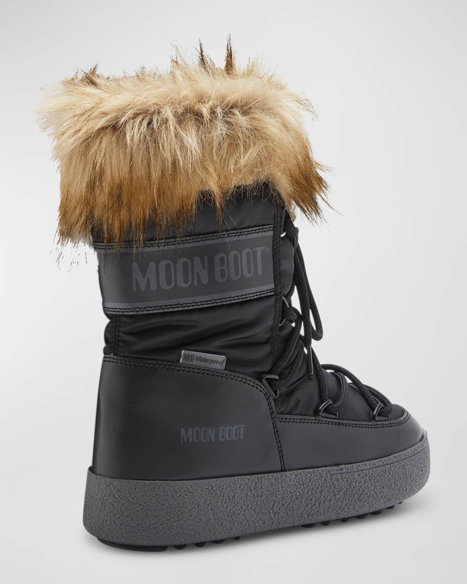 み　Moon Boot Glance ブラック スノーブーツ Moon boot CLASSIC LOW 2 BLACK
