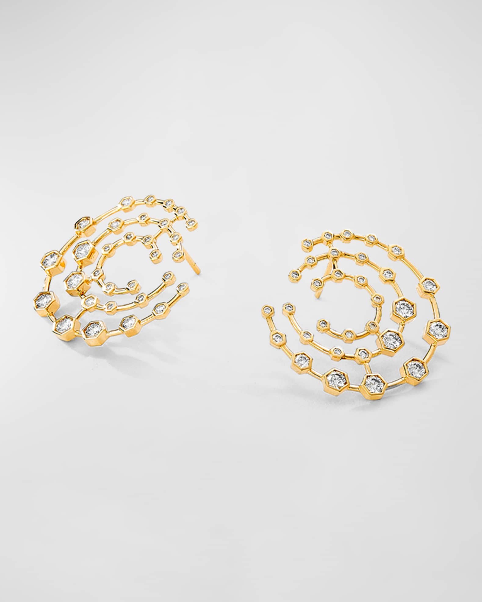 Geometrix Diamond Earrings 0