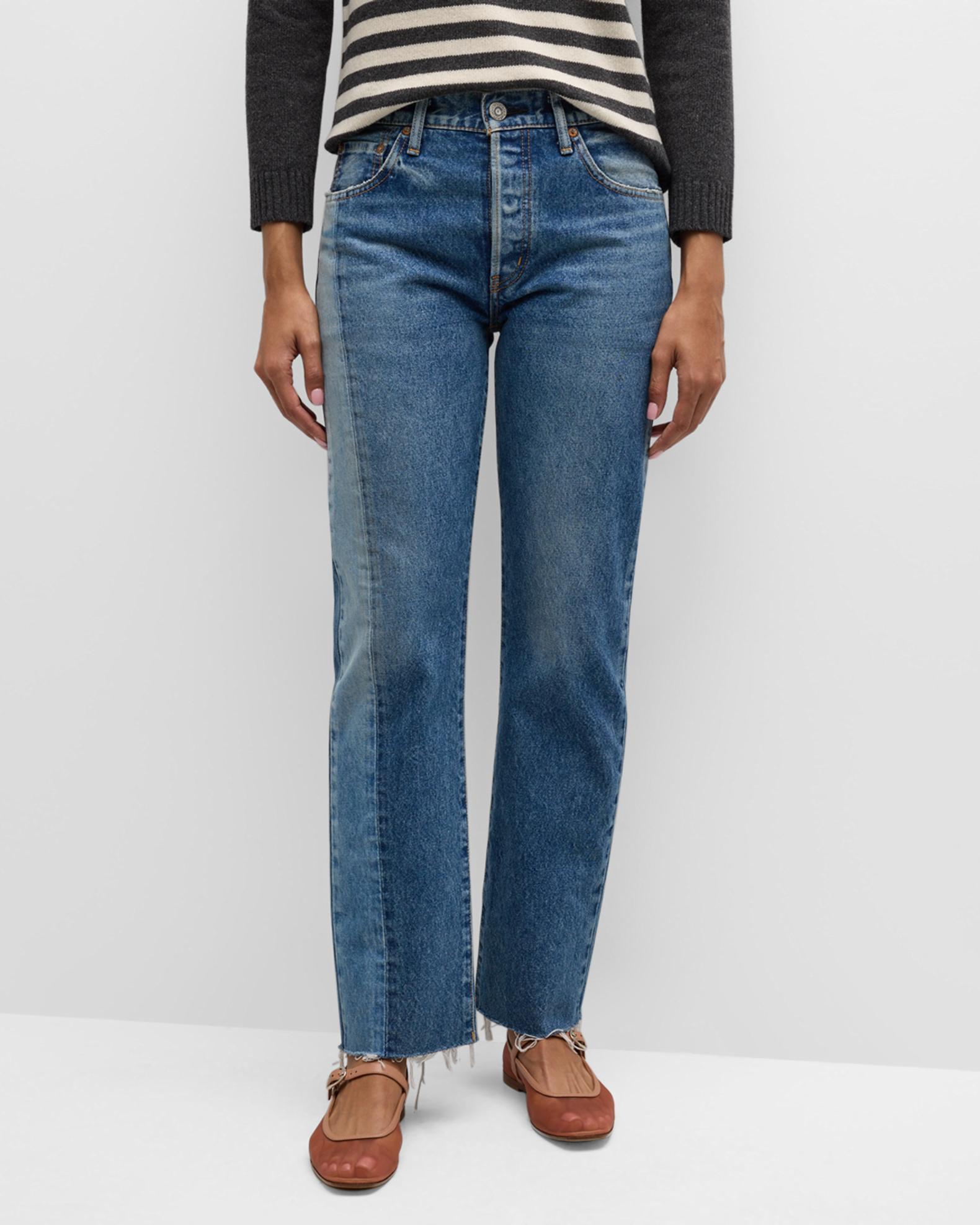 MOUSSY VINTAGE Westchase Straight-Leg Jeans | Neiman Marcus