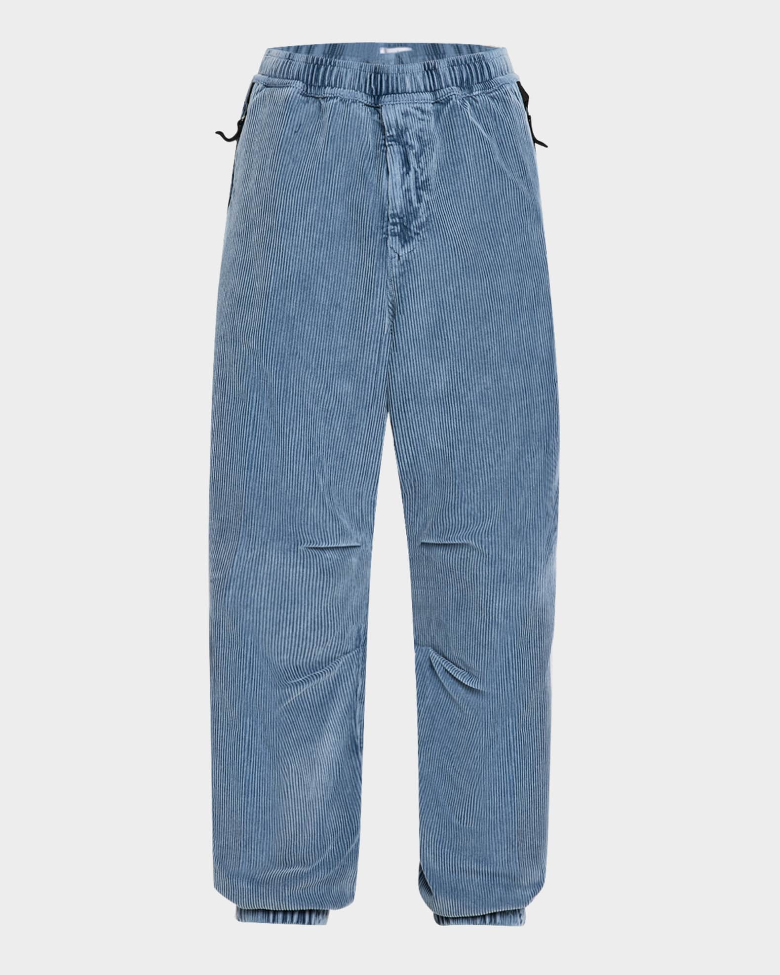Men s Loose Corduroy Fleece Joggers