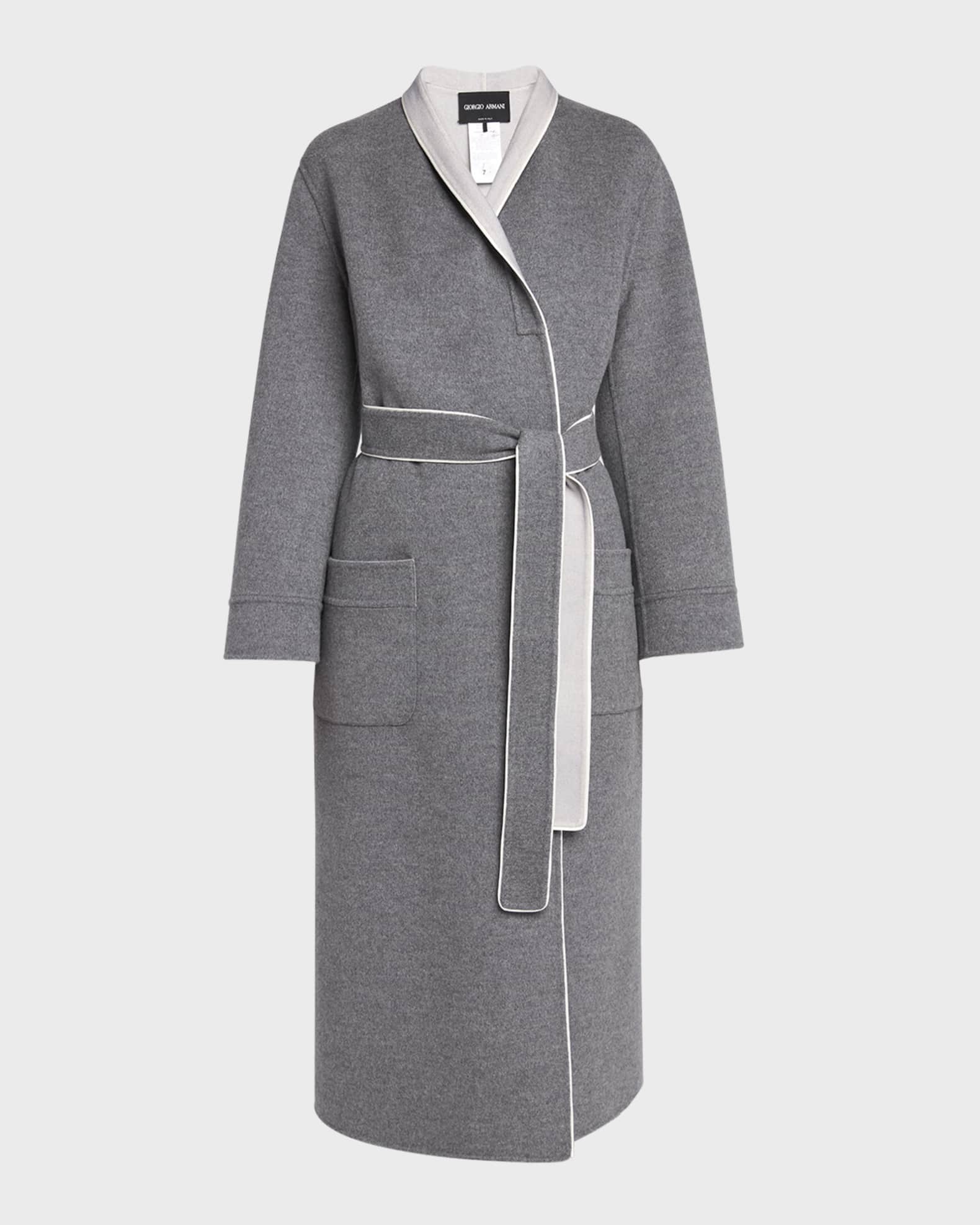 Armani caban coat online