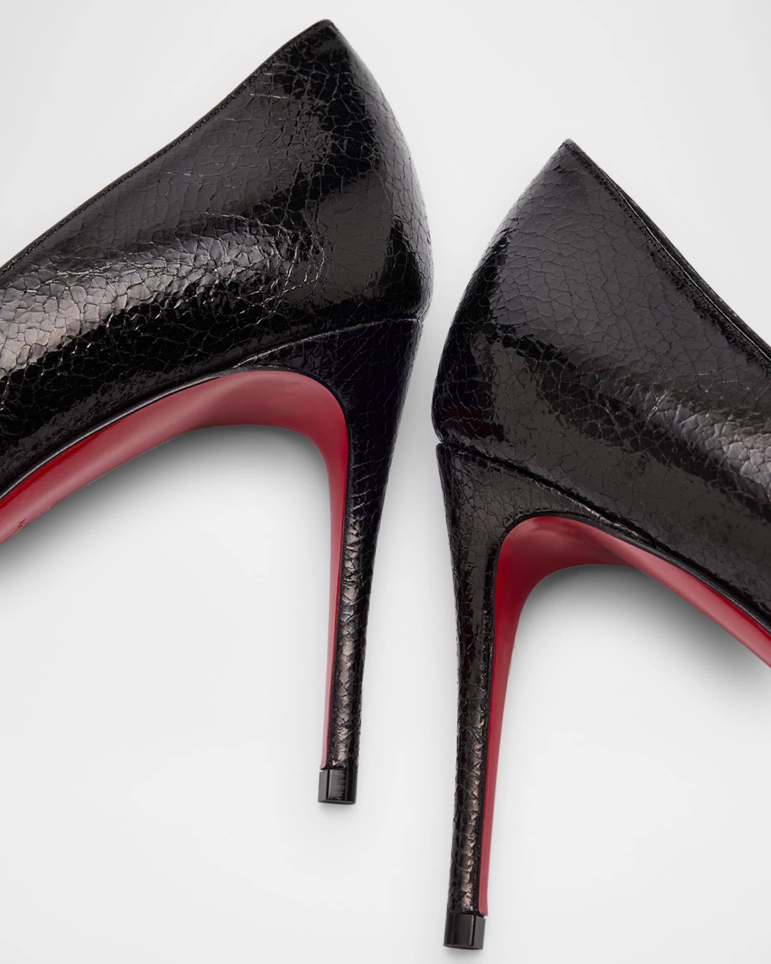 【送料&関税込】Christian Louboutin Kate Specchio Pumps Christian Louboutin Kate Specchio Red Sole Leather Pumps