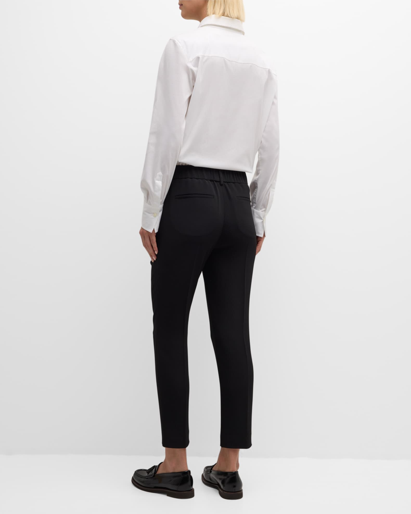 Monili Trim Double Collar Shirt main image 0