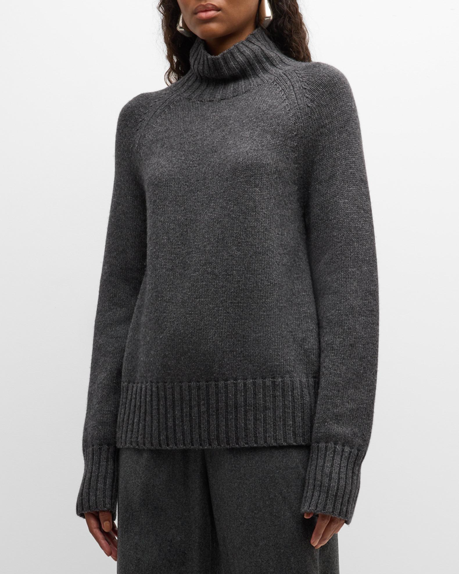 Equipment Women's Yara Wool Cashmere Sweater - Engineered Rib Knit With Oversized Sleeves In Astral Aura - View #3