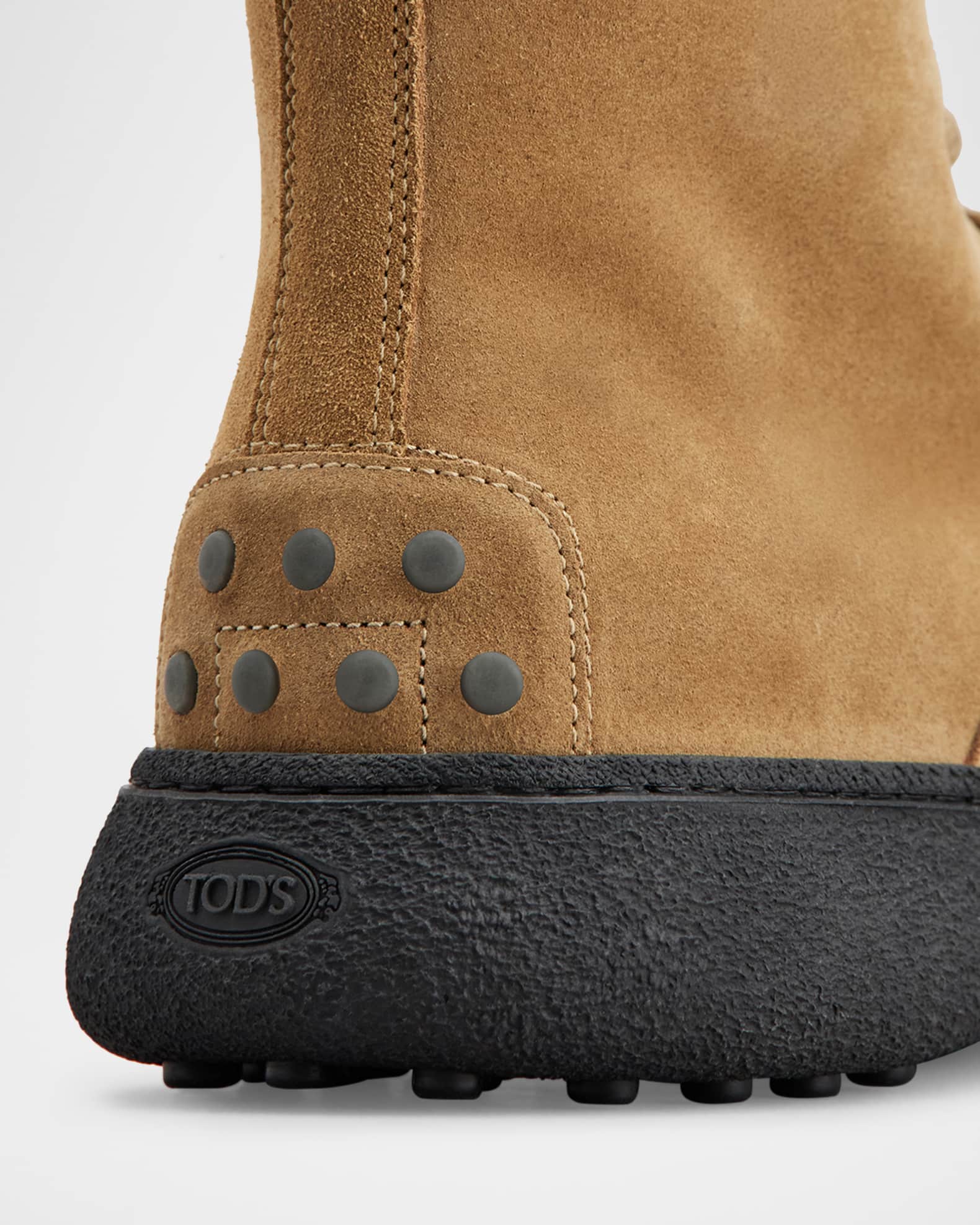 Tod's men's suede ankle boots outlet