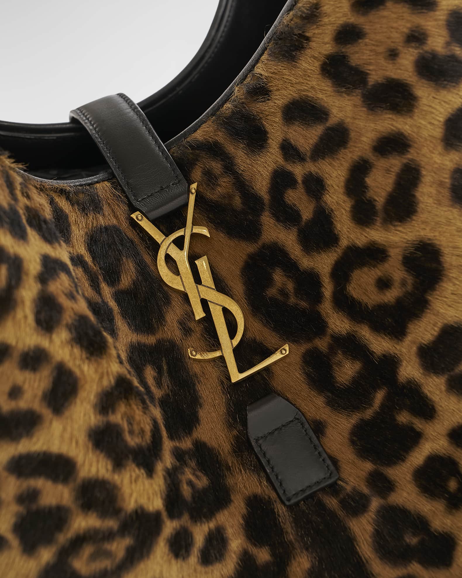 Leopard print ysl bag outlet