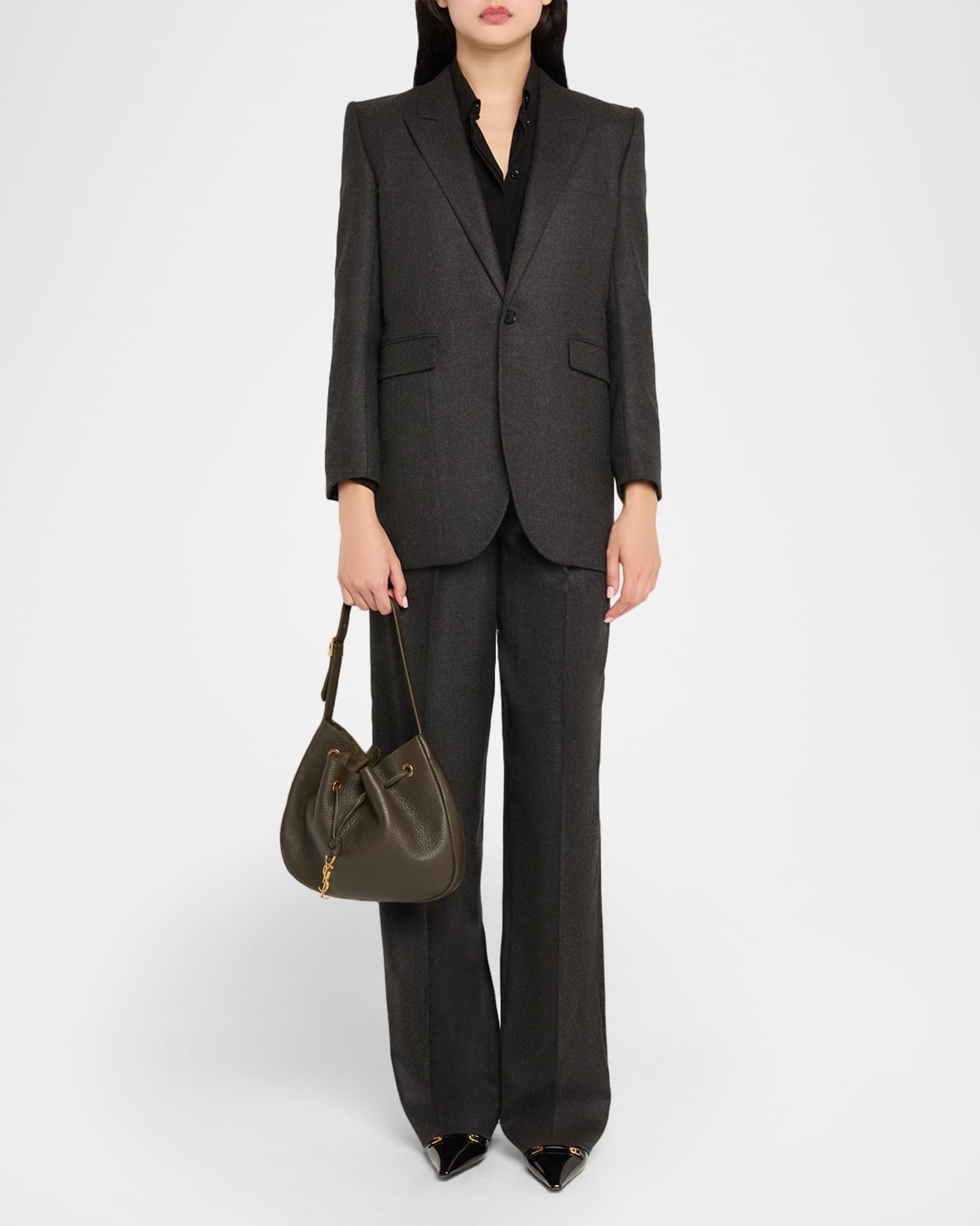 YSL パリVII ミディアム ホーボーバッグ Saint Laurent PARIS VII ミディアム ホーボーバッグ【人気】