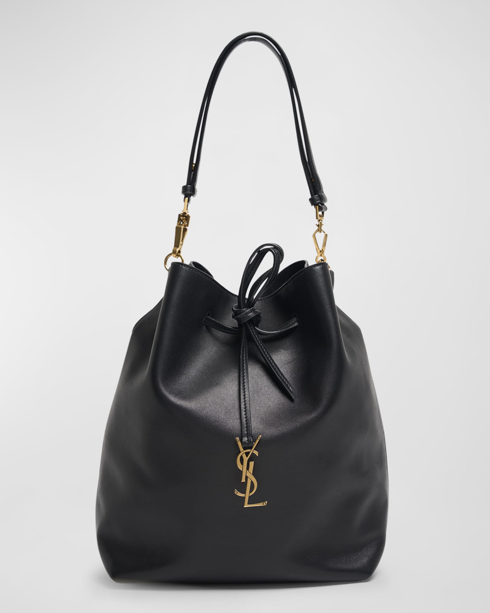 Paris VII YSL Pochon Shoulder Bag in Lambskin Leather  0