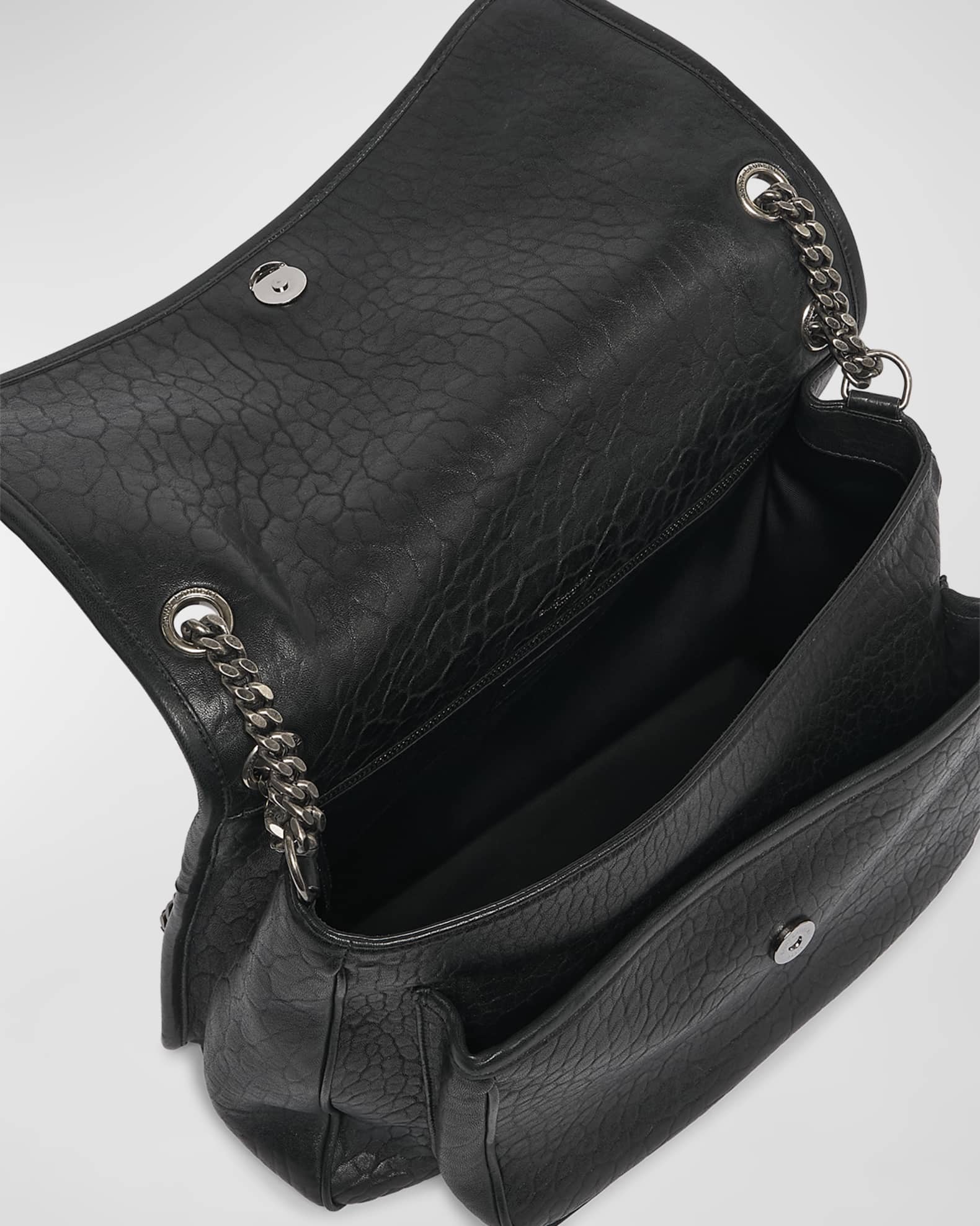 【Saint Laurent】Niki Saddle Bag Saint Laurent Niki Saddle Bag | Black | FARFETCH