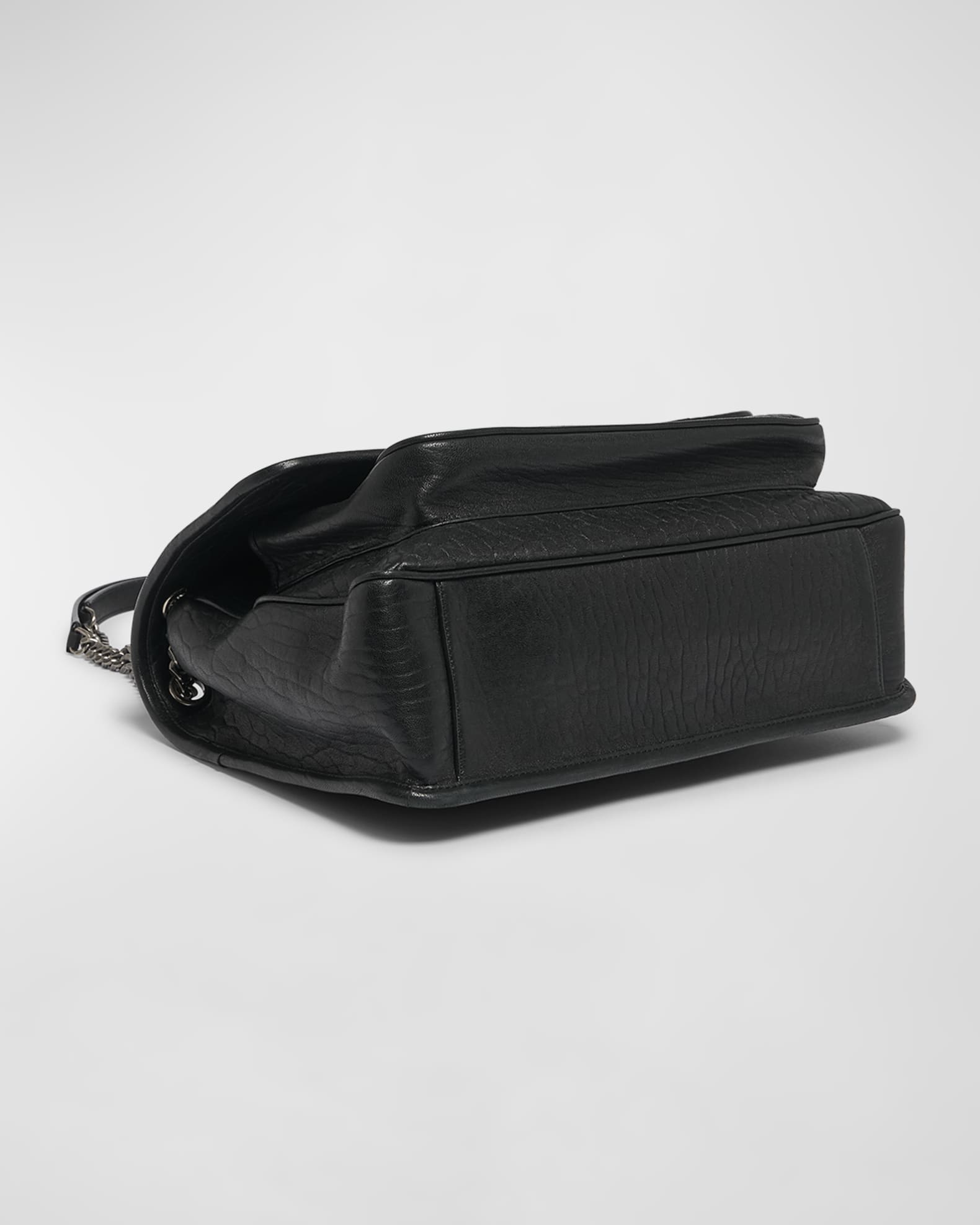 VIP【関税送料無料】希少 Saint Laurent Niki S Shoulder Bag Saint Laurent Niki Medium Flap YSL Shoulder Bag in Crinkled