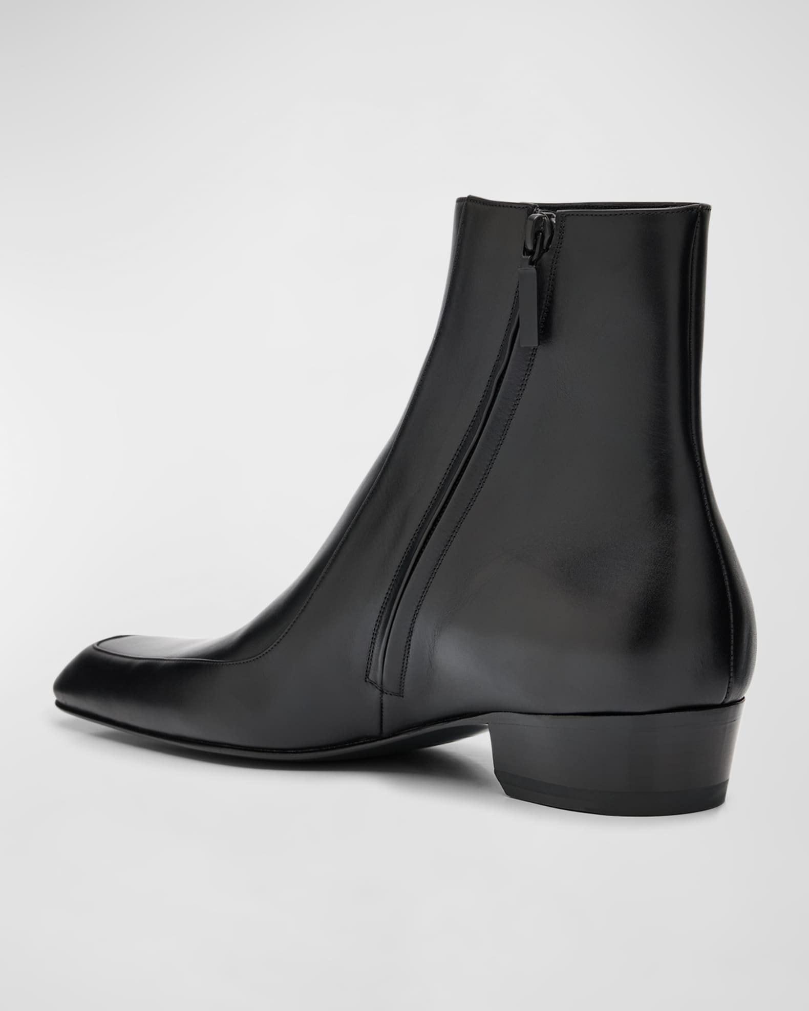 Ysl cuban heel boots store