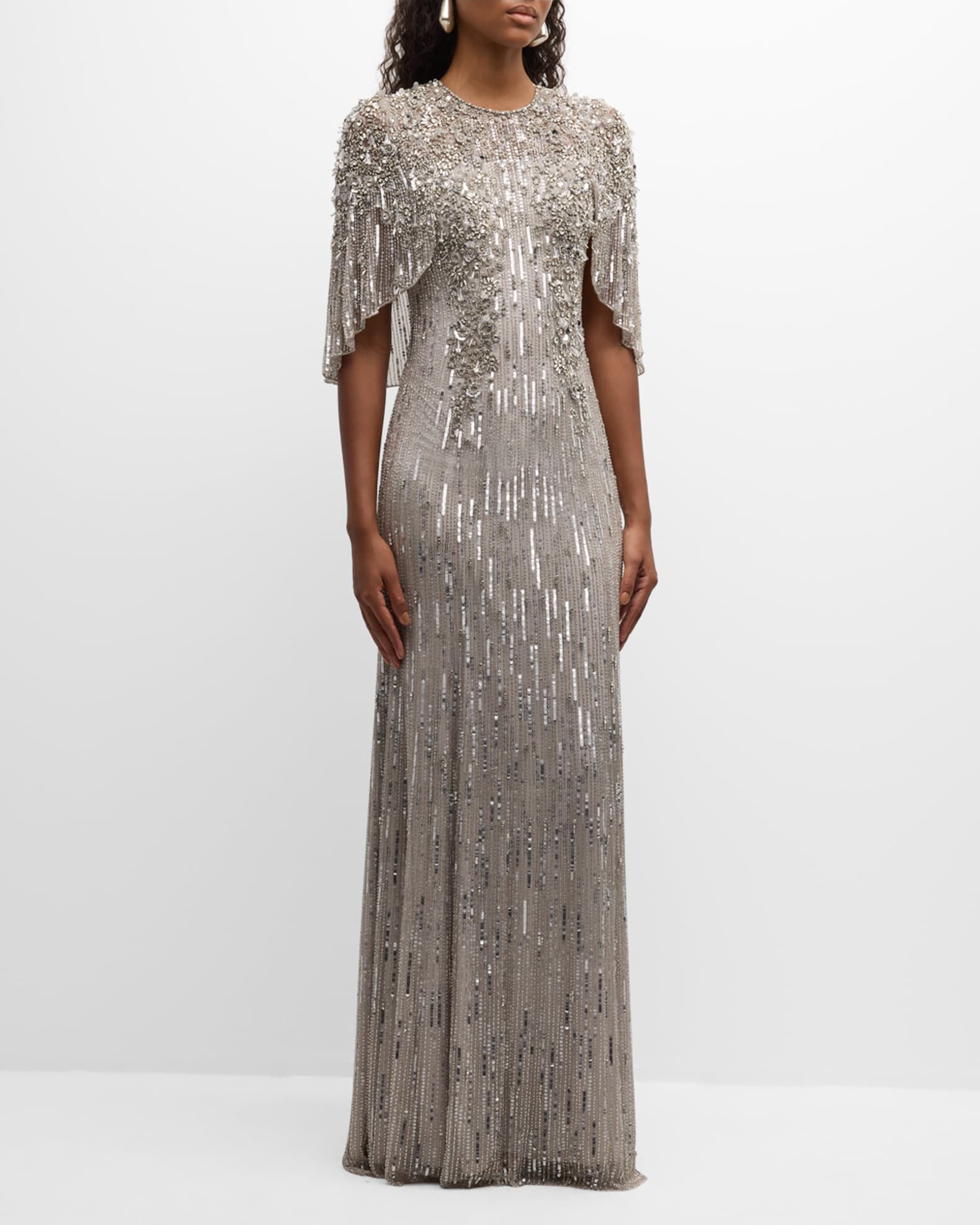 Jenny Packham Astra Embellished Gown Neiman Marcus