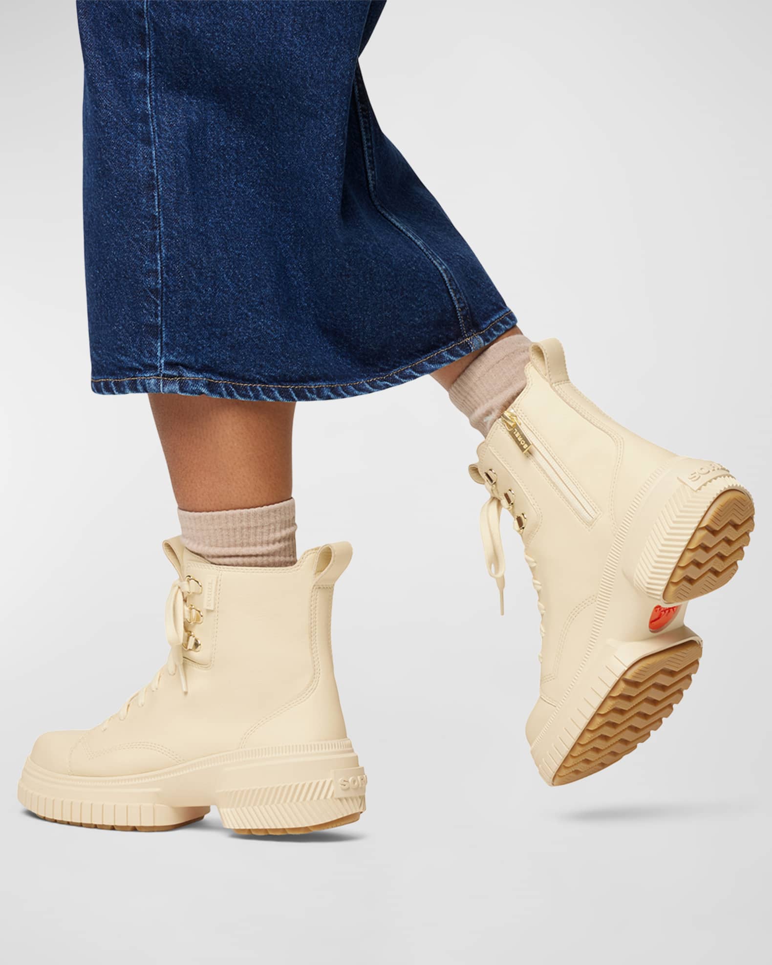 sorel lace up boots waterproof