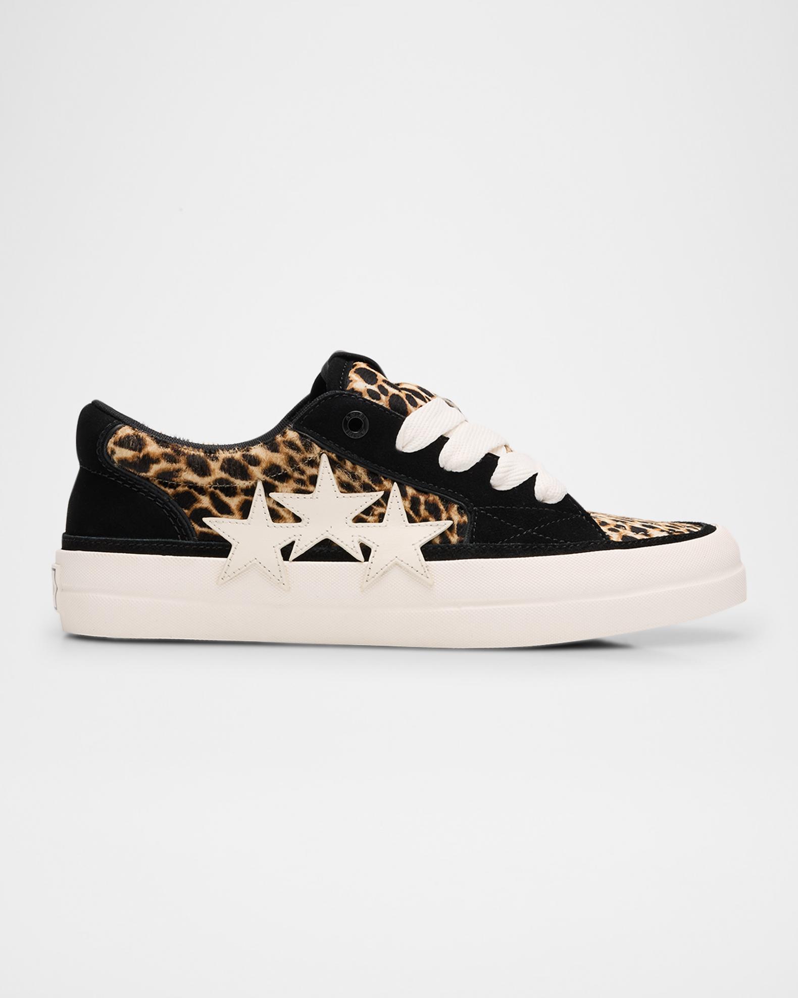 Men’s bailman leopard skate shoes. Beige  main image 3