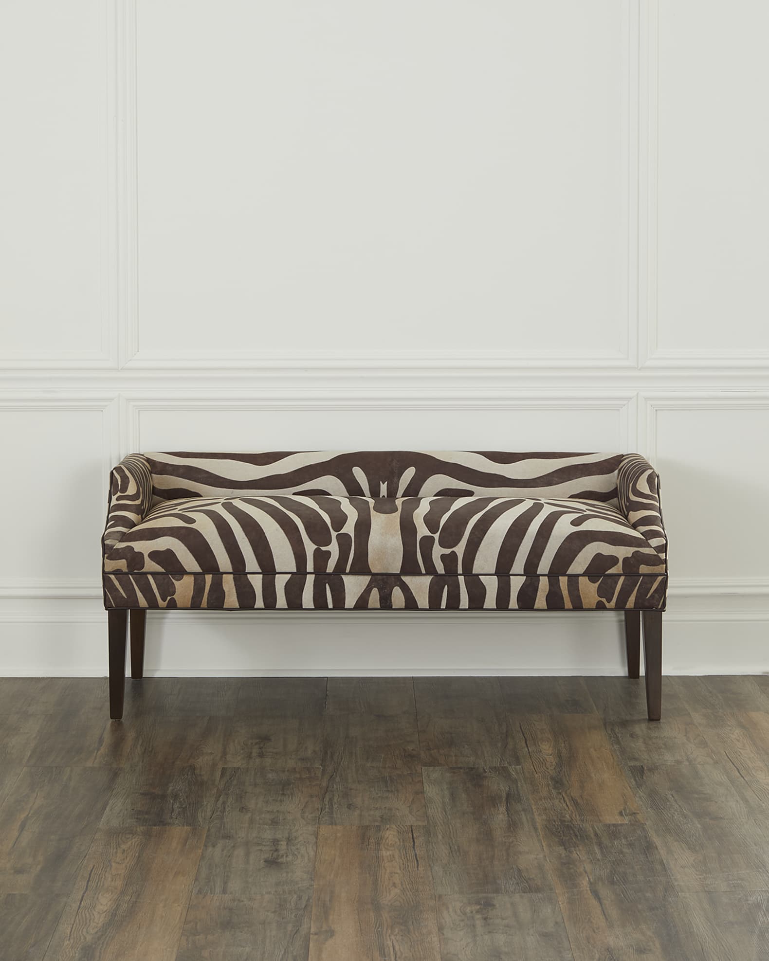 Somer Hair on Hide End-of-Bed Bench 0