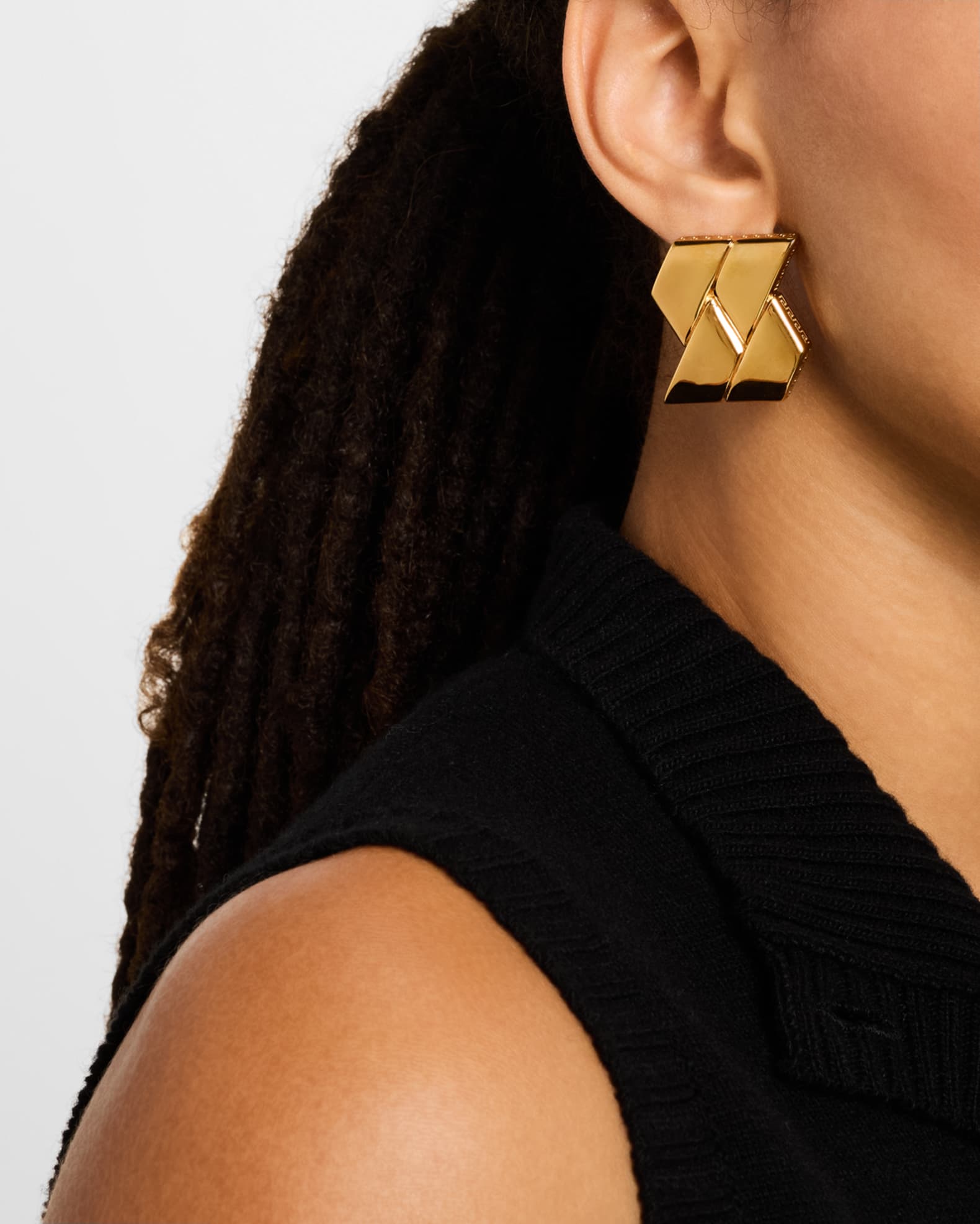 Versace Bind Earrings | Neiman Marcus