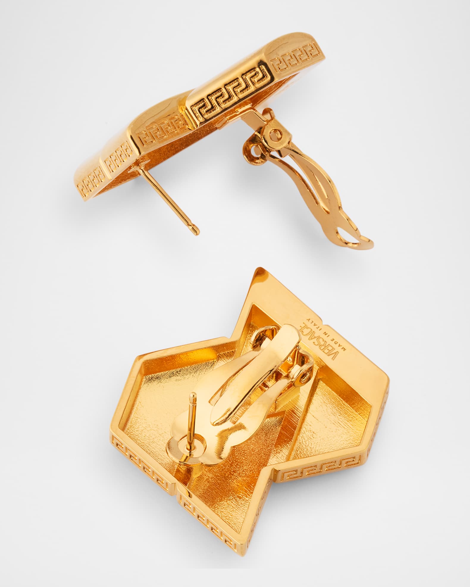 Versace Bind Earrings | Neiman Marcus