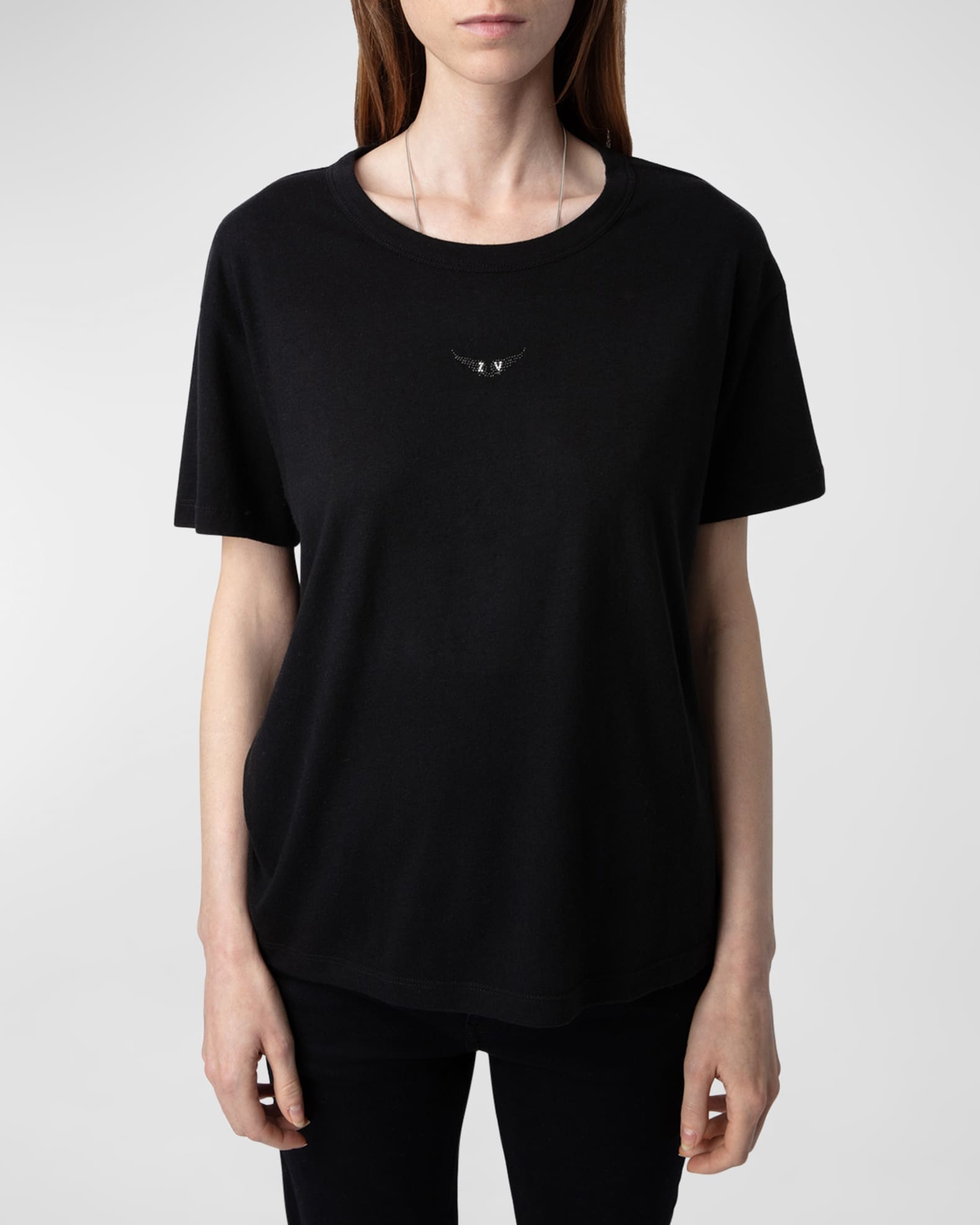 Zadig & Voltaire Marta Strass Wings TShirt Neiman Marcus