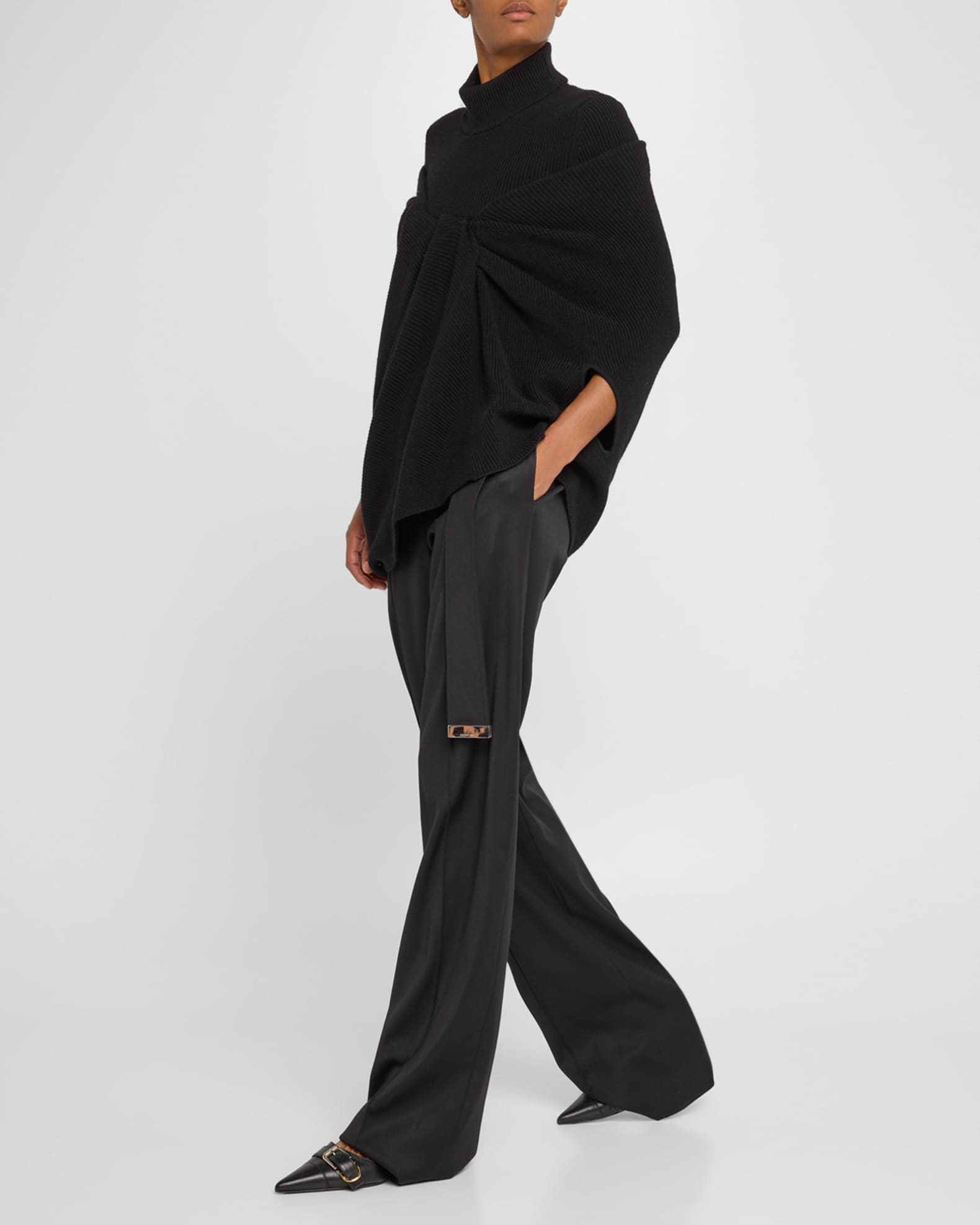 The Ashton Belted Straight-Leg Pants 1