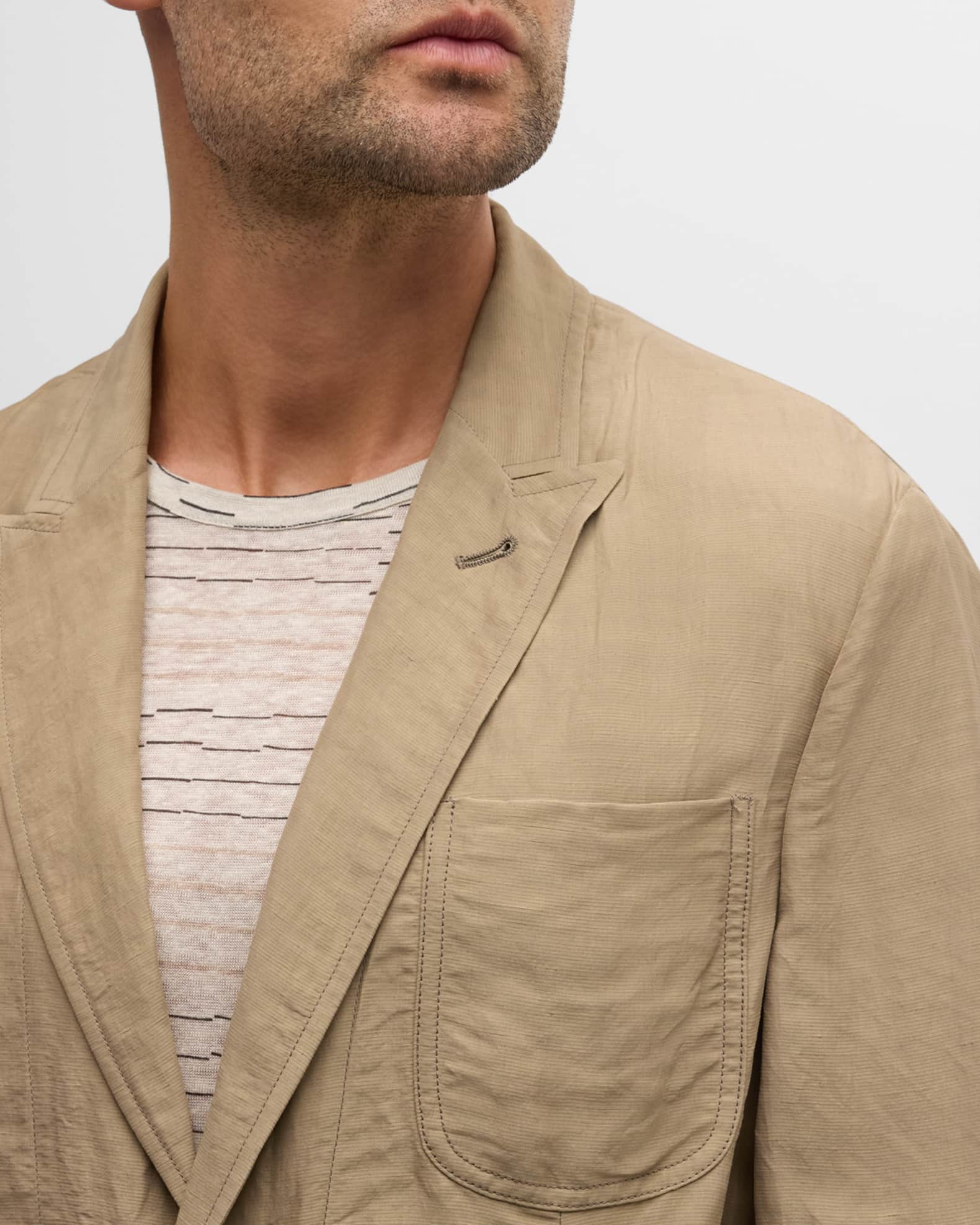 Men's Viscose Linen Suit | Neiman Marcus
