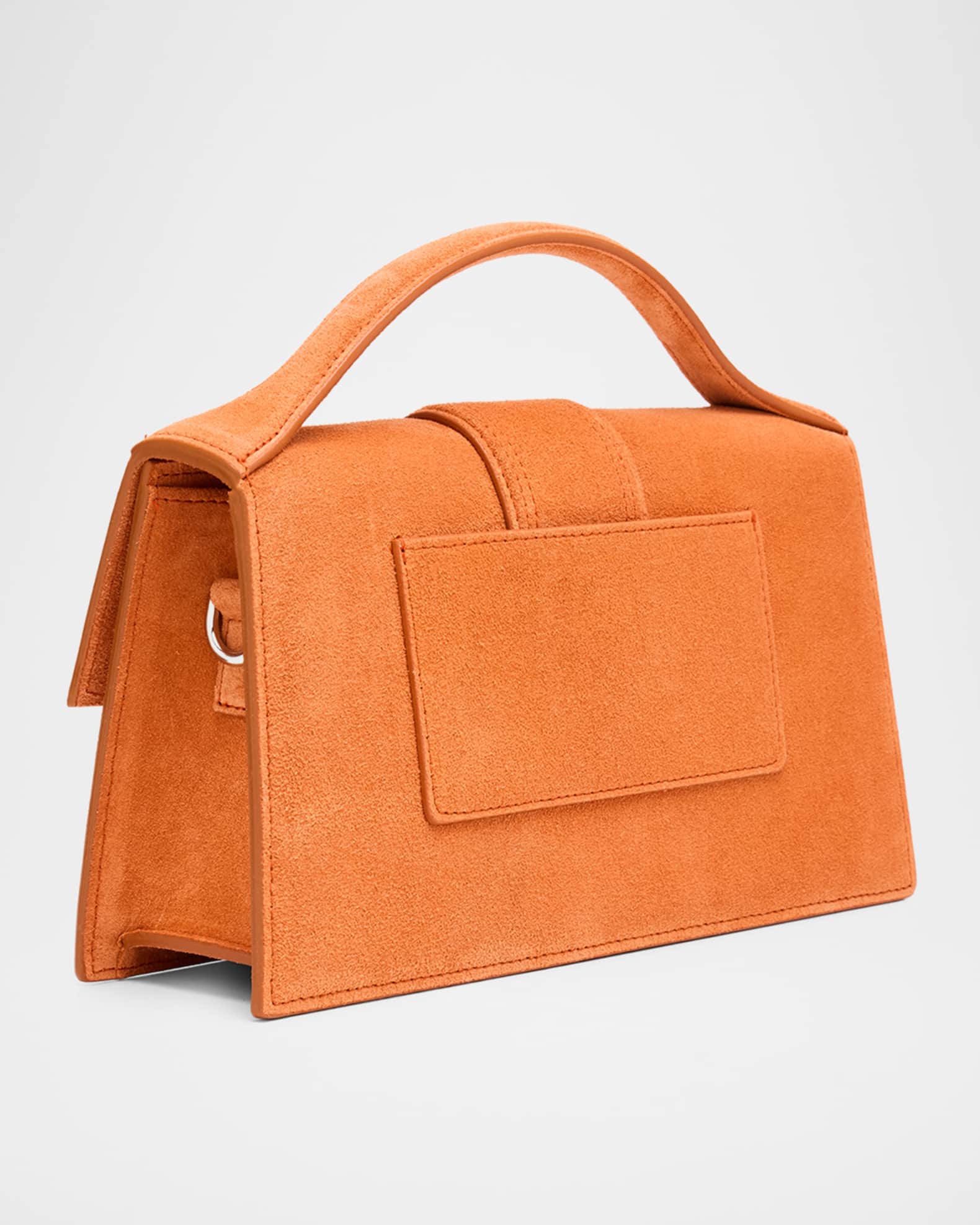 Jacquemus Le Grand Bambino Suede Crossbody Bag | Neiman Marcus