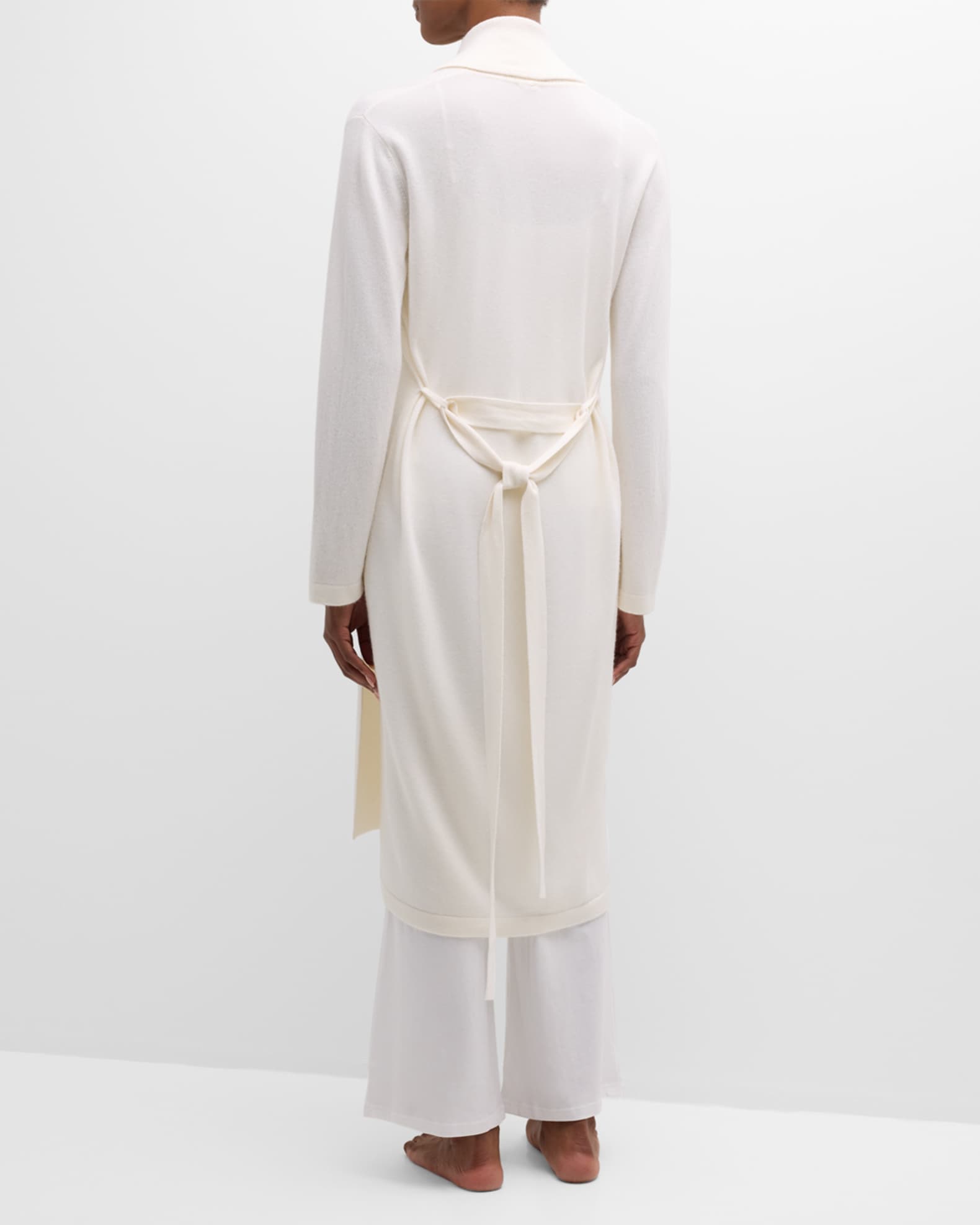 Cashmere Shawl-Collar Robe