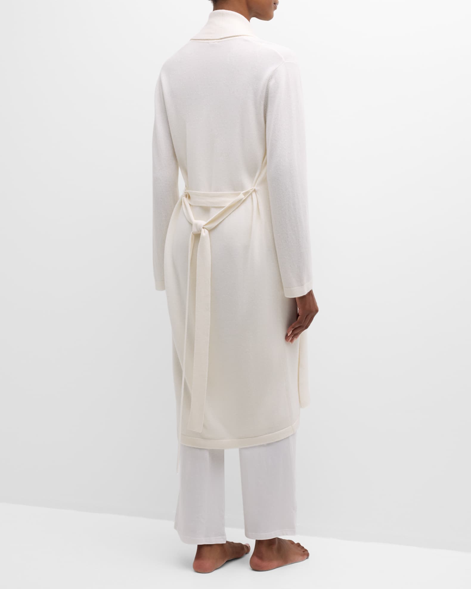 Cashmere Shawl-Collar Robe