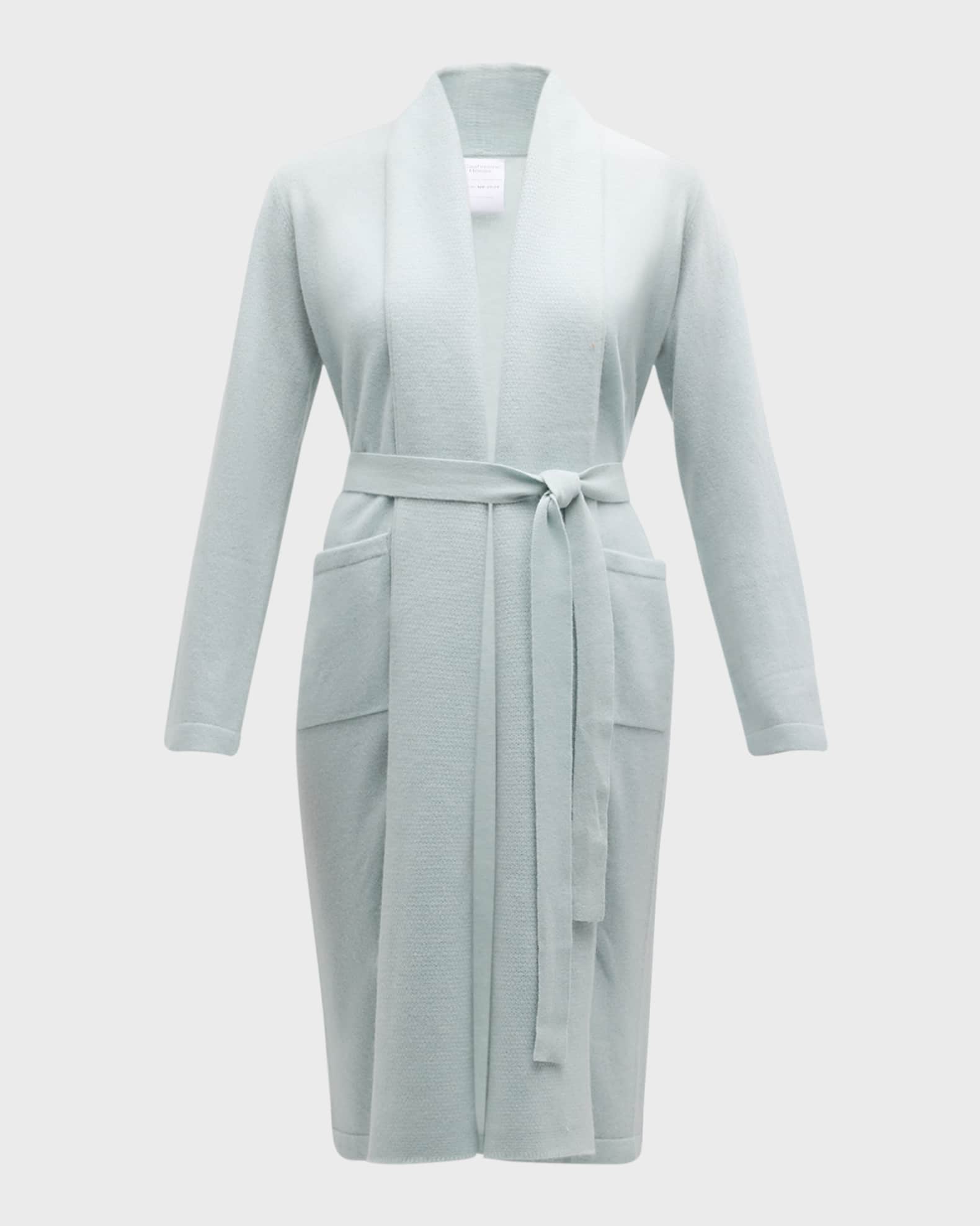 Cashmere Shawl-Collar Robe 0