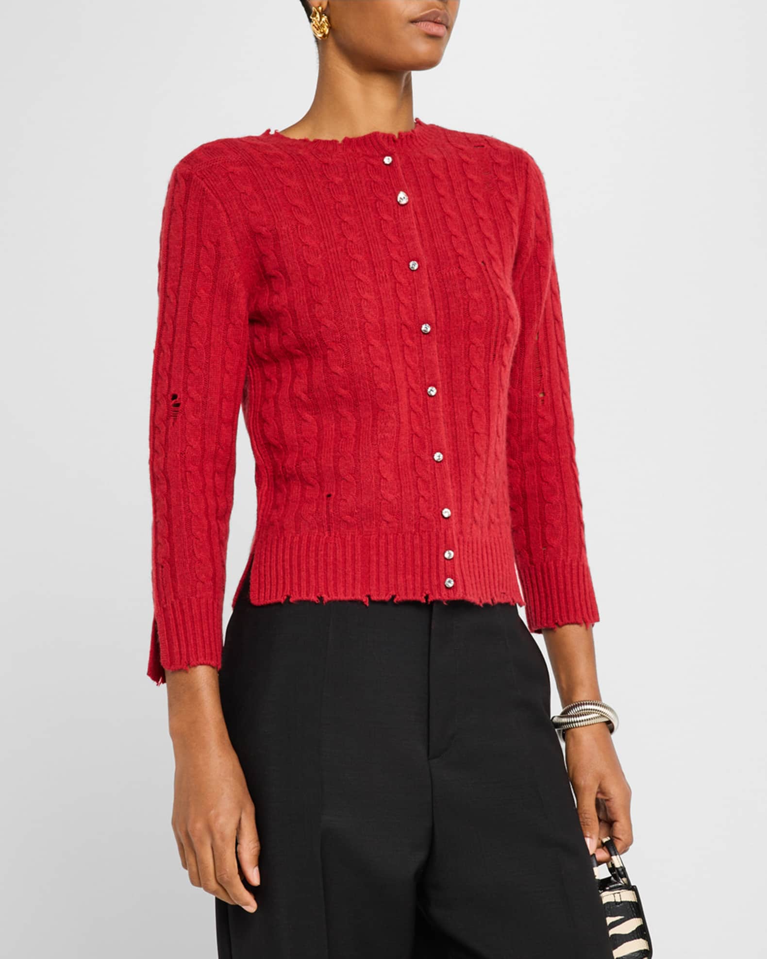 Marc Jacobs Women s Cardigan Red Cardigans