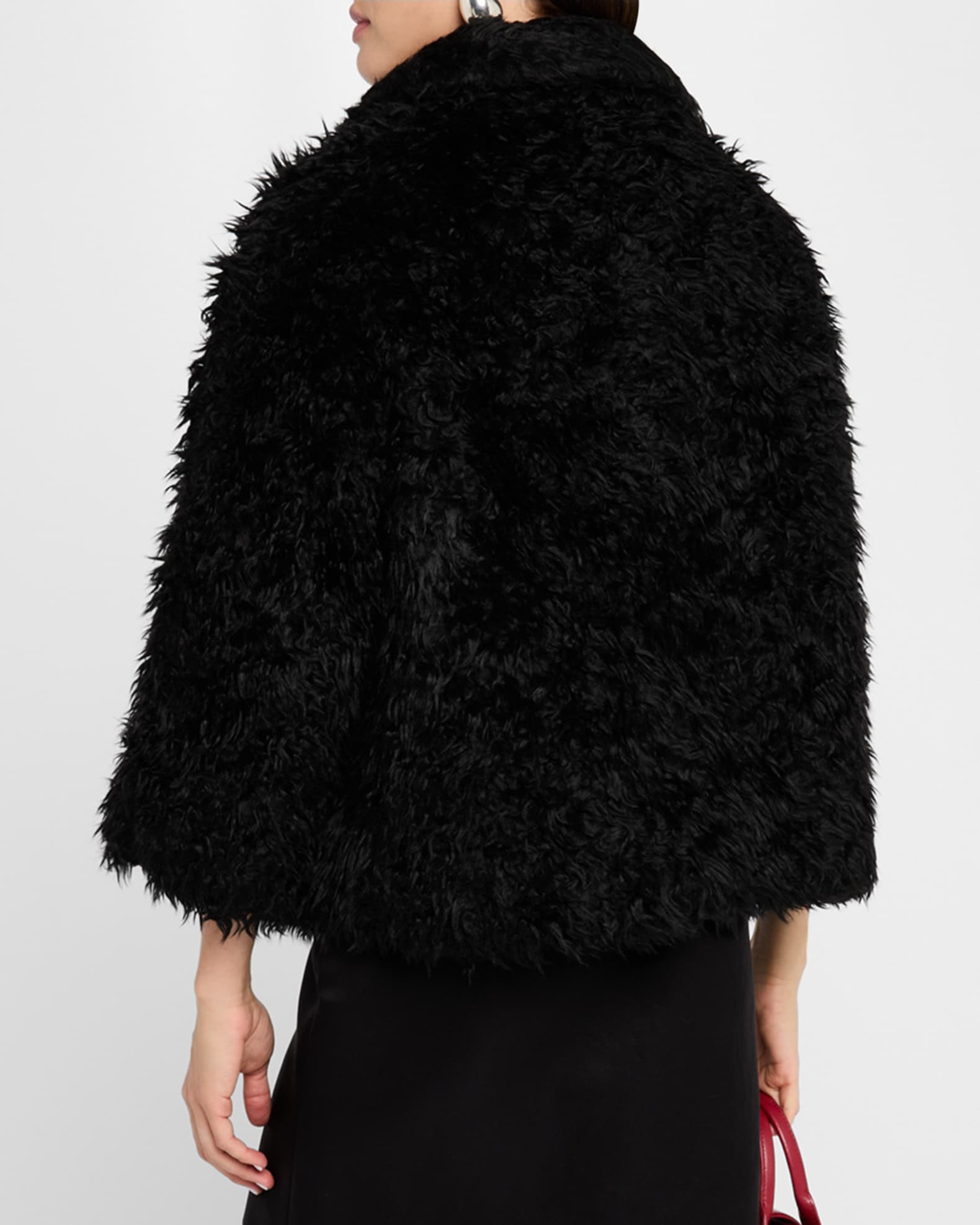 Marc jacobs fur jacket store