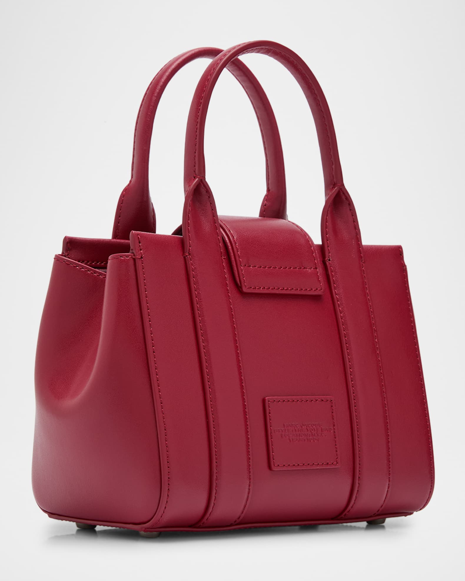 Marc Jacobs The Turnlock Crossbody Tote Bag Red