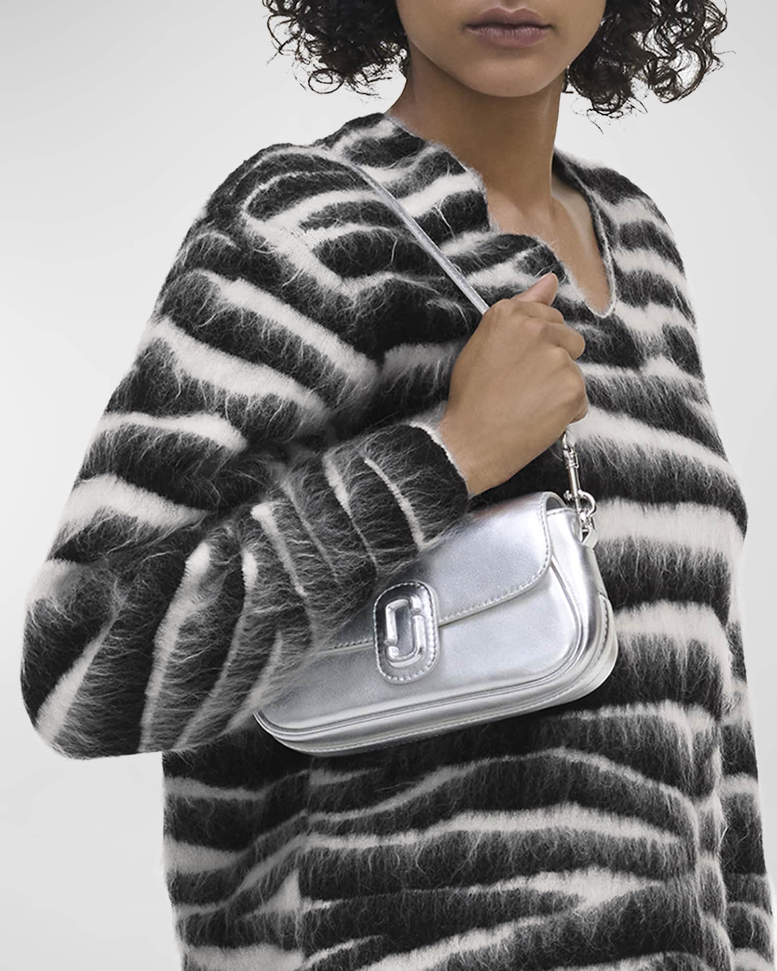 Marc jacobs silver bag hot sale