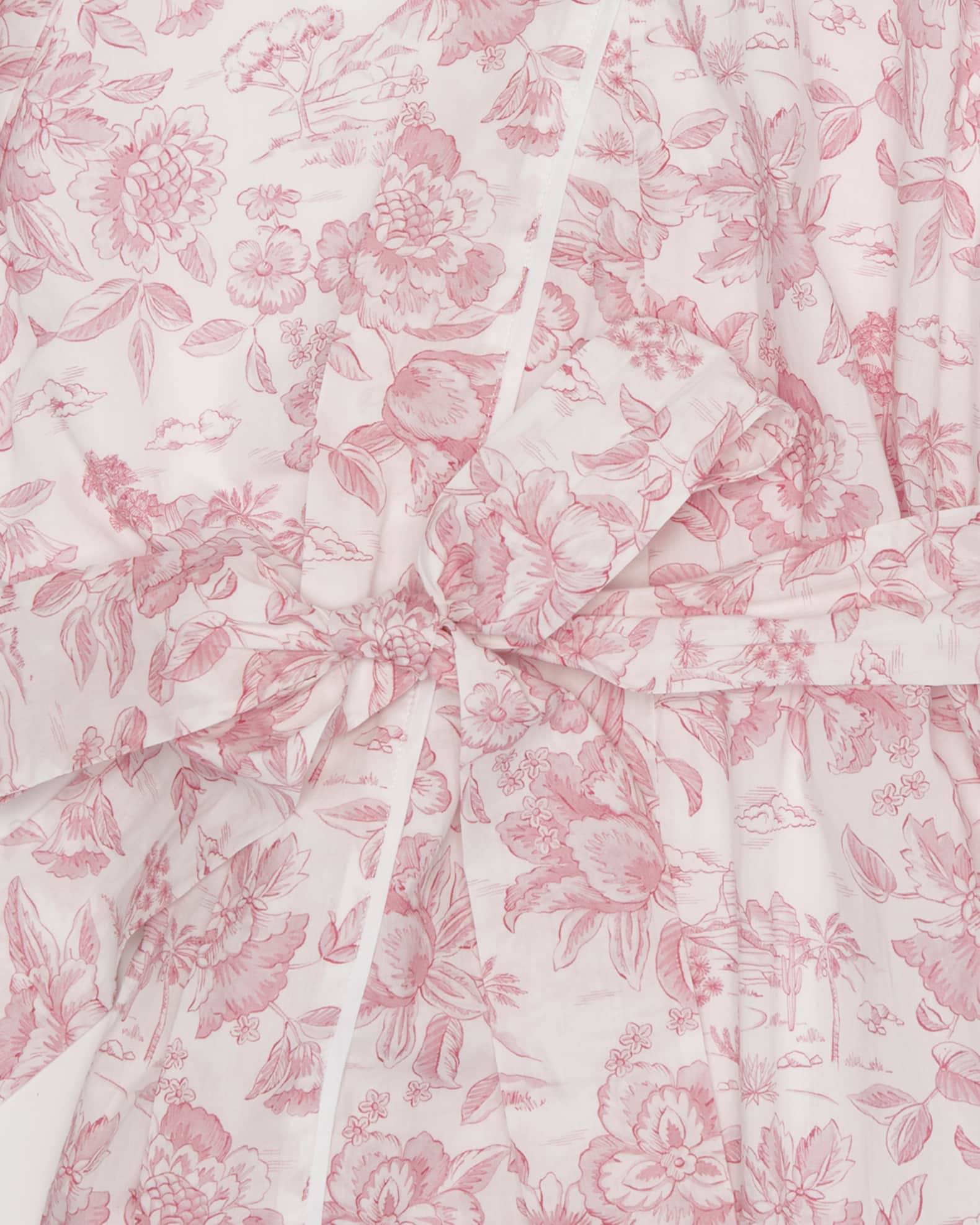 Girl's Veetzie Floral-Print Kimono, Size 2-6 1