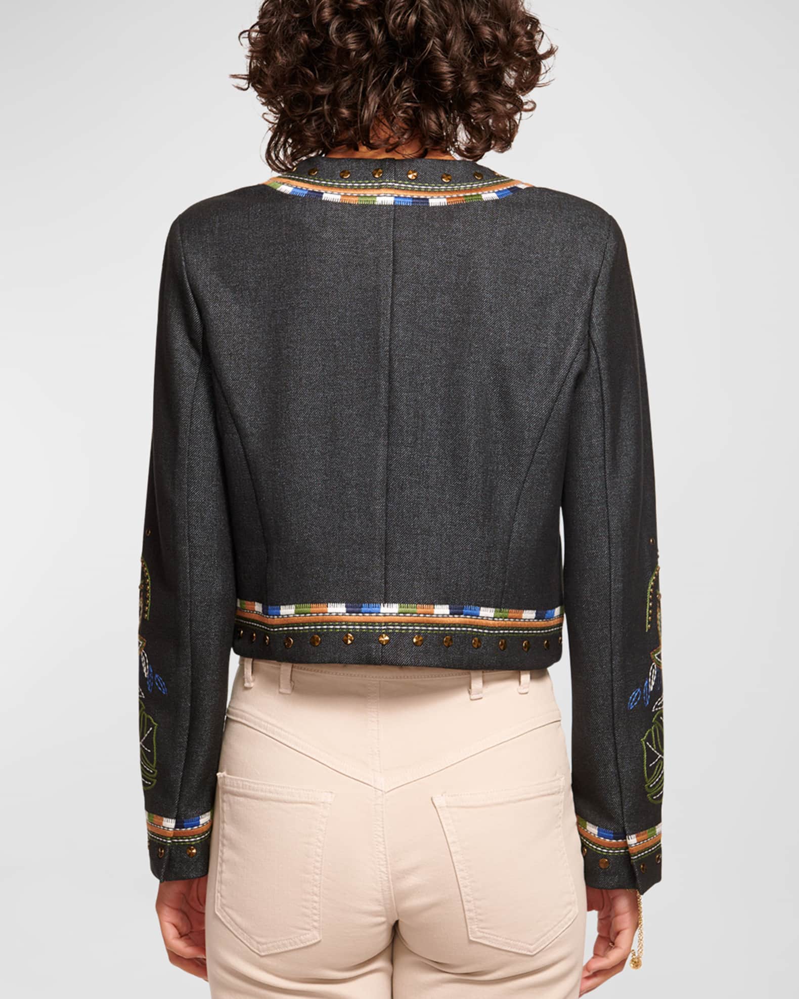 Mav Floral Embroidered Jacket 1