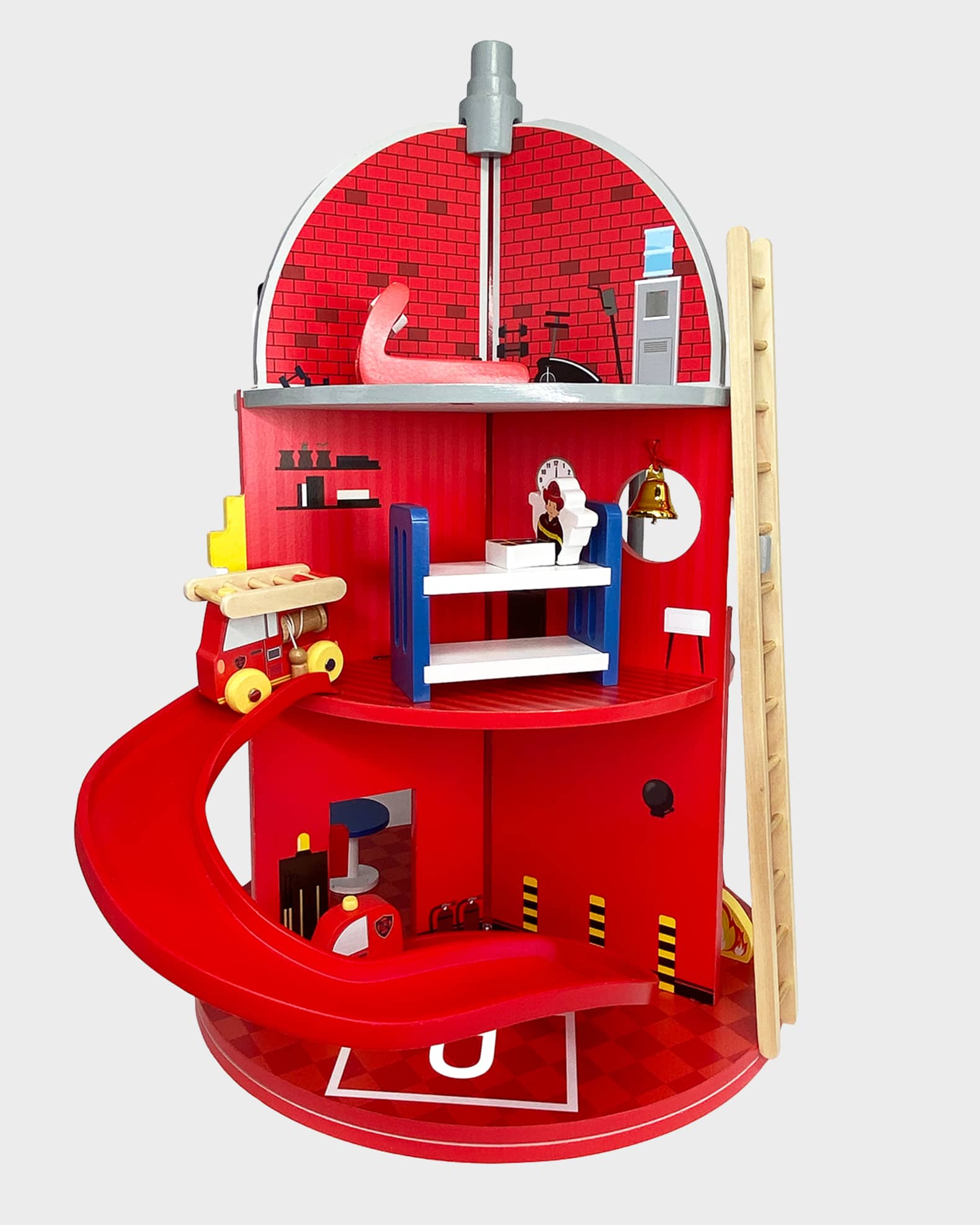 3-Story Fire Station Play Set 0