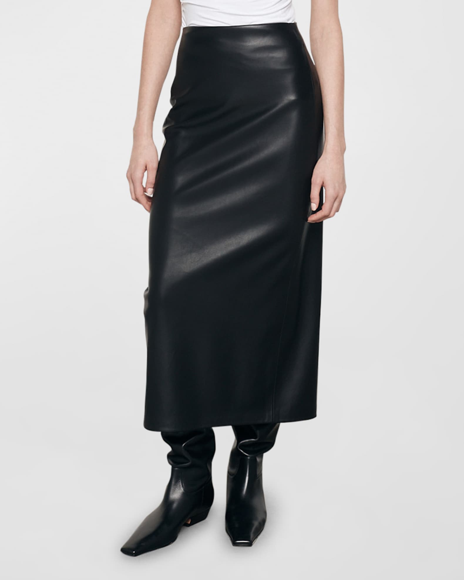 Faux leather skirt 8x10 hot sale