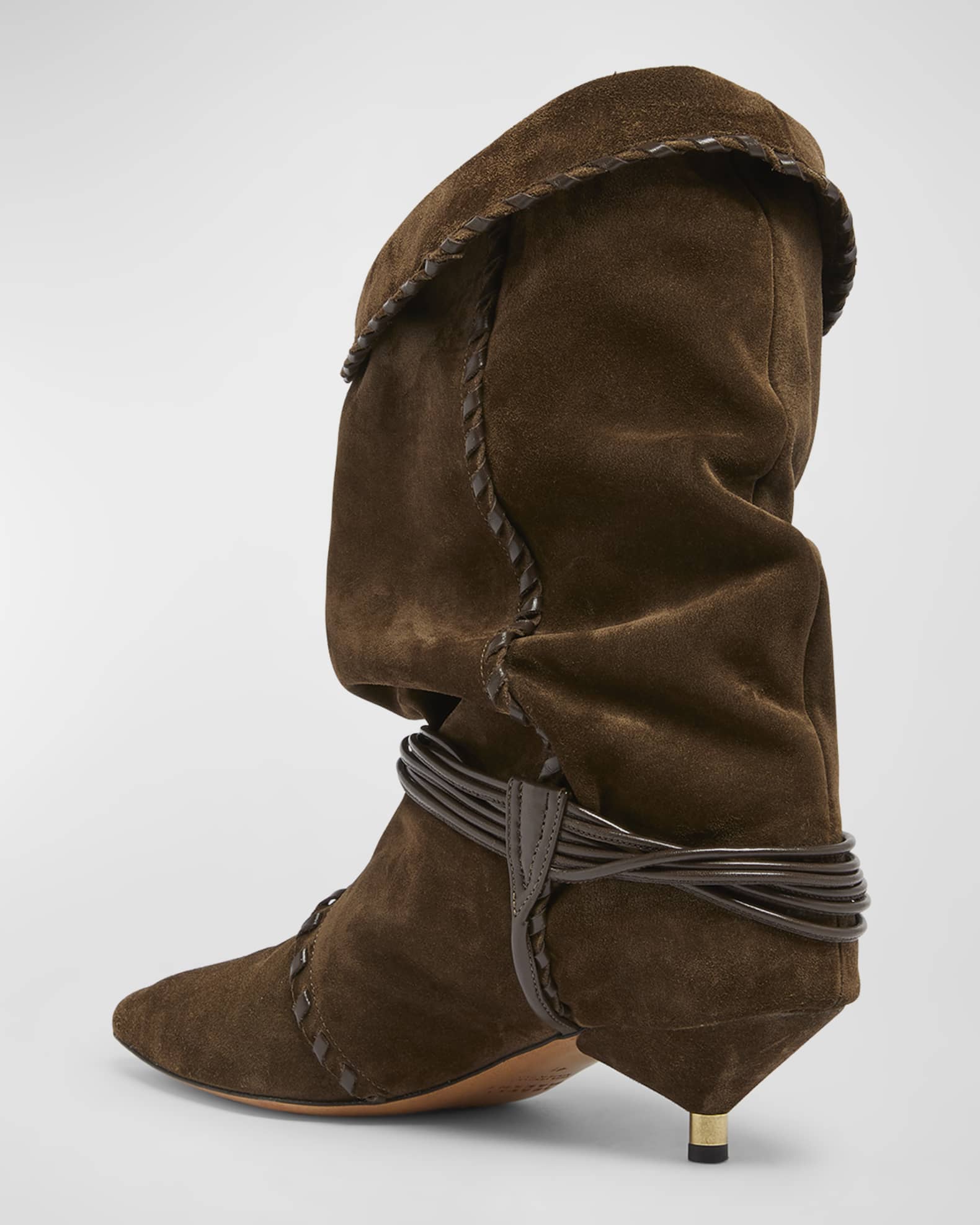 Isabel marant slouchy suede boots on sale
