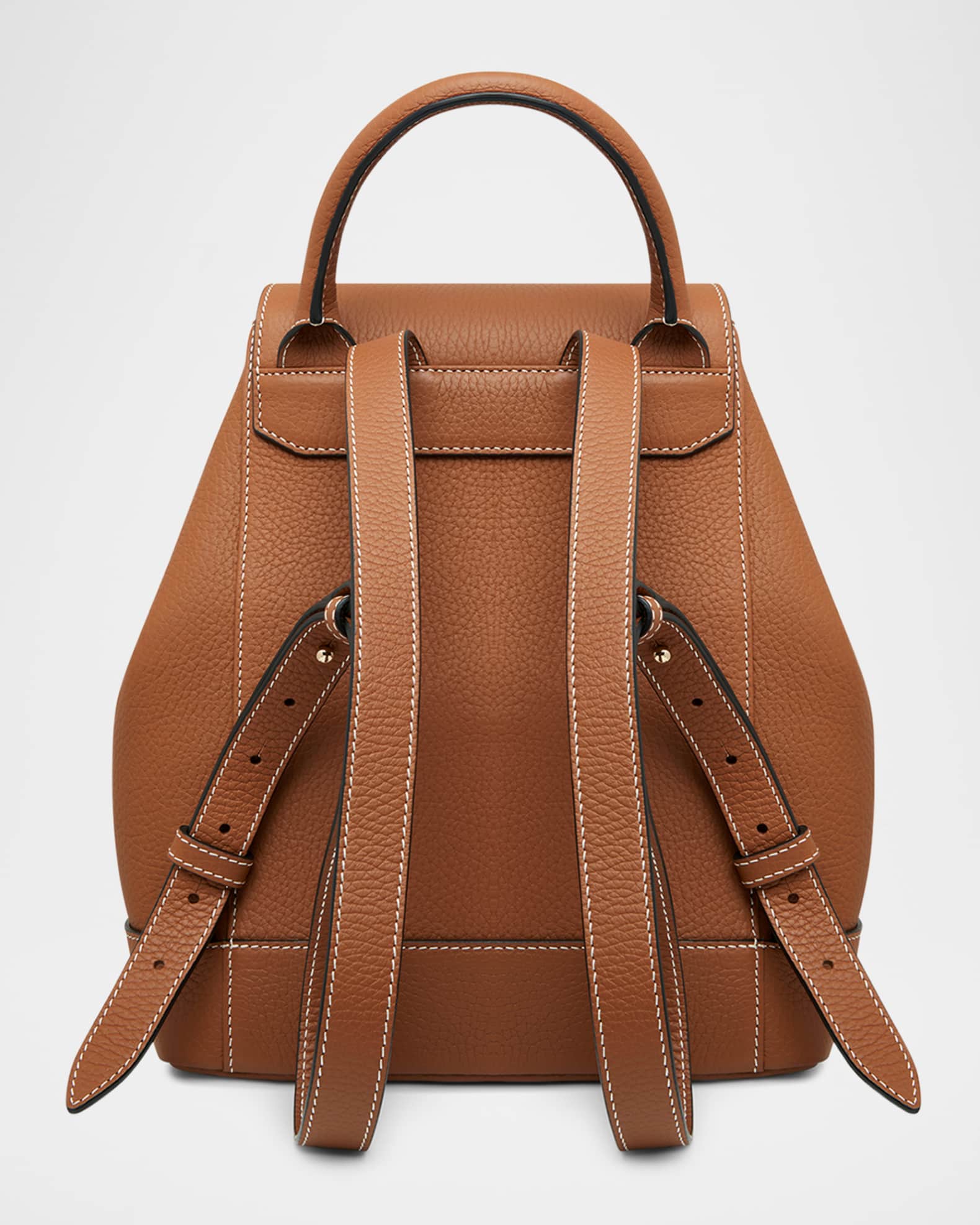 STRATHBERRY Osette Flap Calf Leather Backpack | Neiman Marcus
