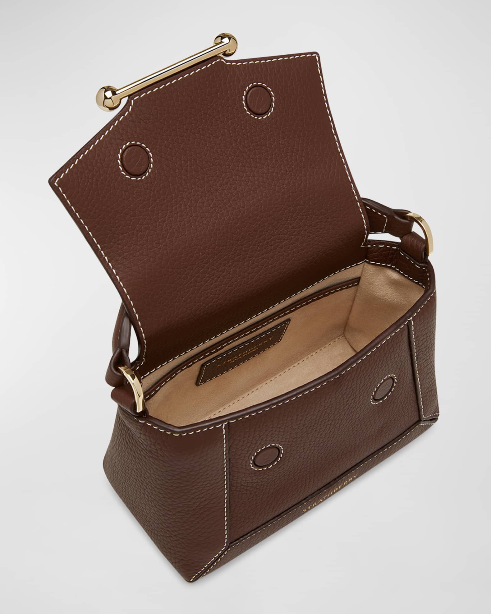 STRATHBERRY Mosaic Nano Leather Top-Handle Bag | Neiman Marcus