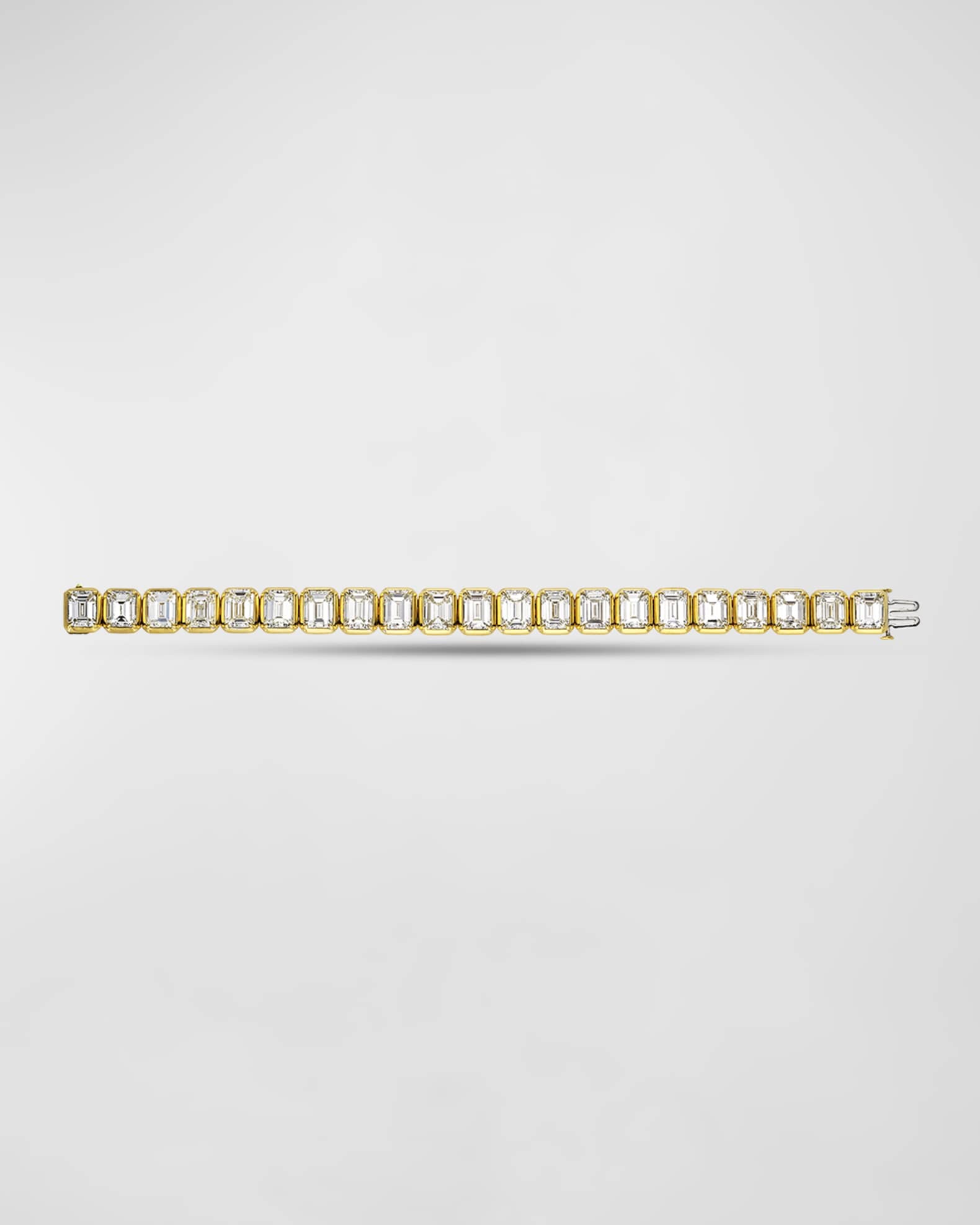 18K Yellow Gold Diamond Bracelet, 7", 42.37tcw 1