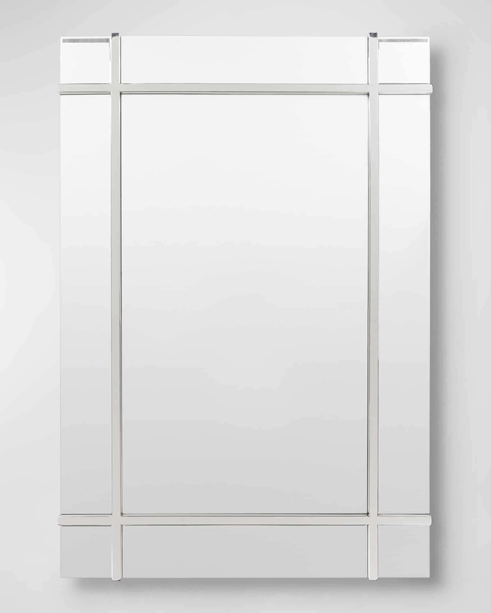Surya Sadler 48" Criss-Cross Wall Mirror