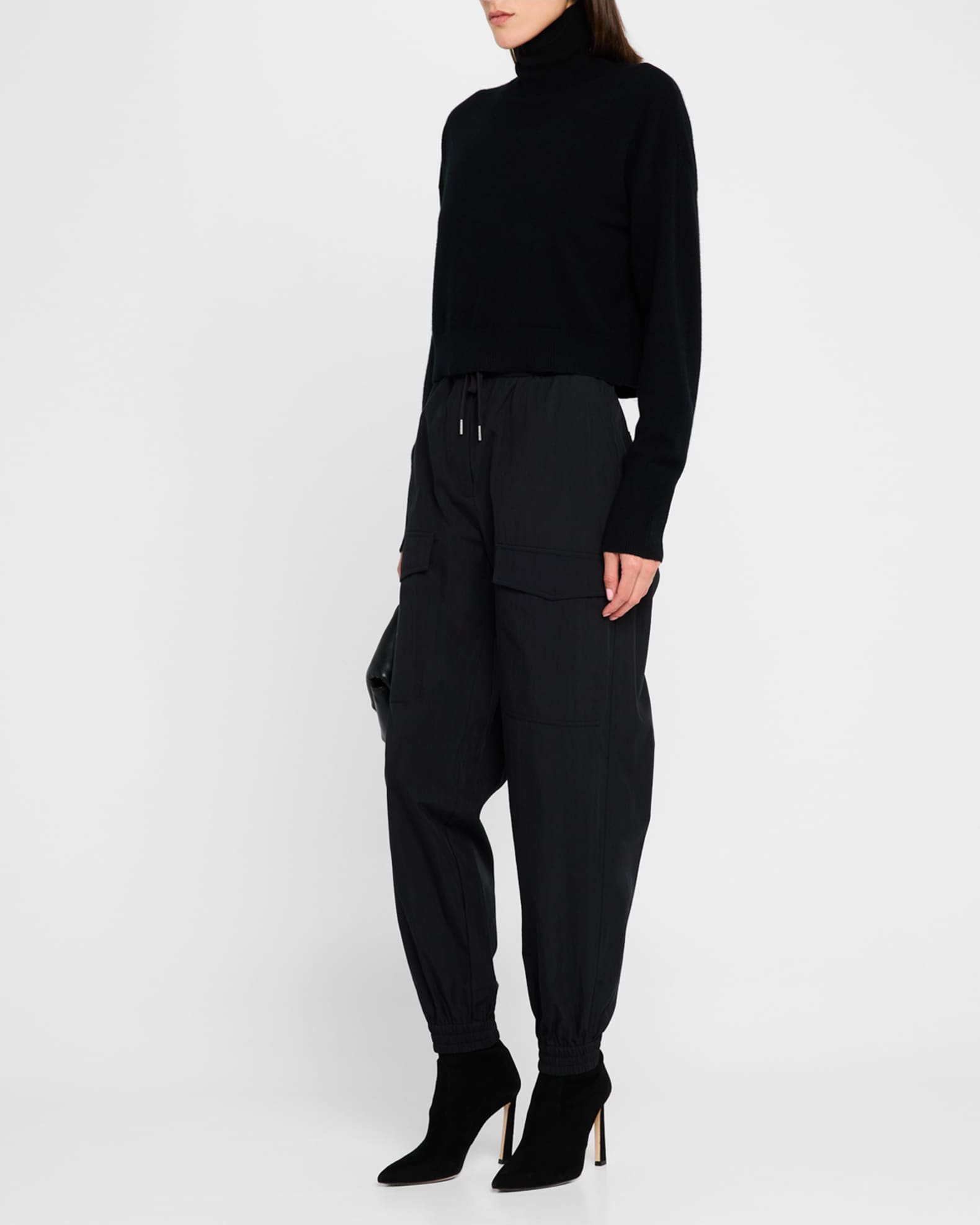 Sable Cashmere Turtleneck Sweater 1