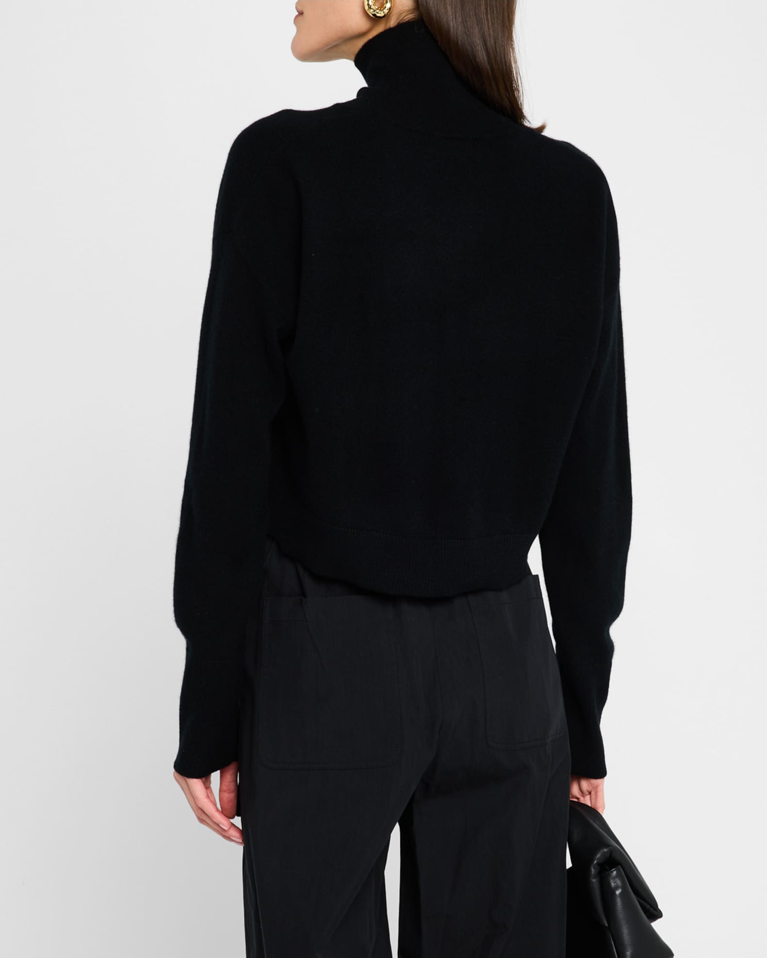 Neiman marcus cashmere turtleneck top