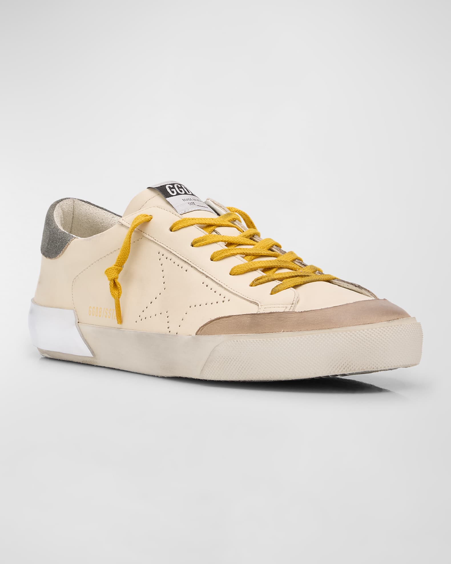 【送料&関税込】Golden  Sneakers Super-star Penstar Cla GOLDEN GOOSE Super-Star Penstar Leather and Suede Sneakers