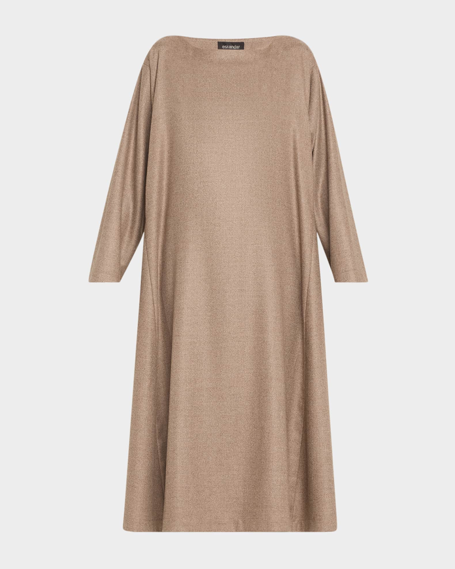 Caucasus Scoop-Neck Knit Dress 0
