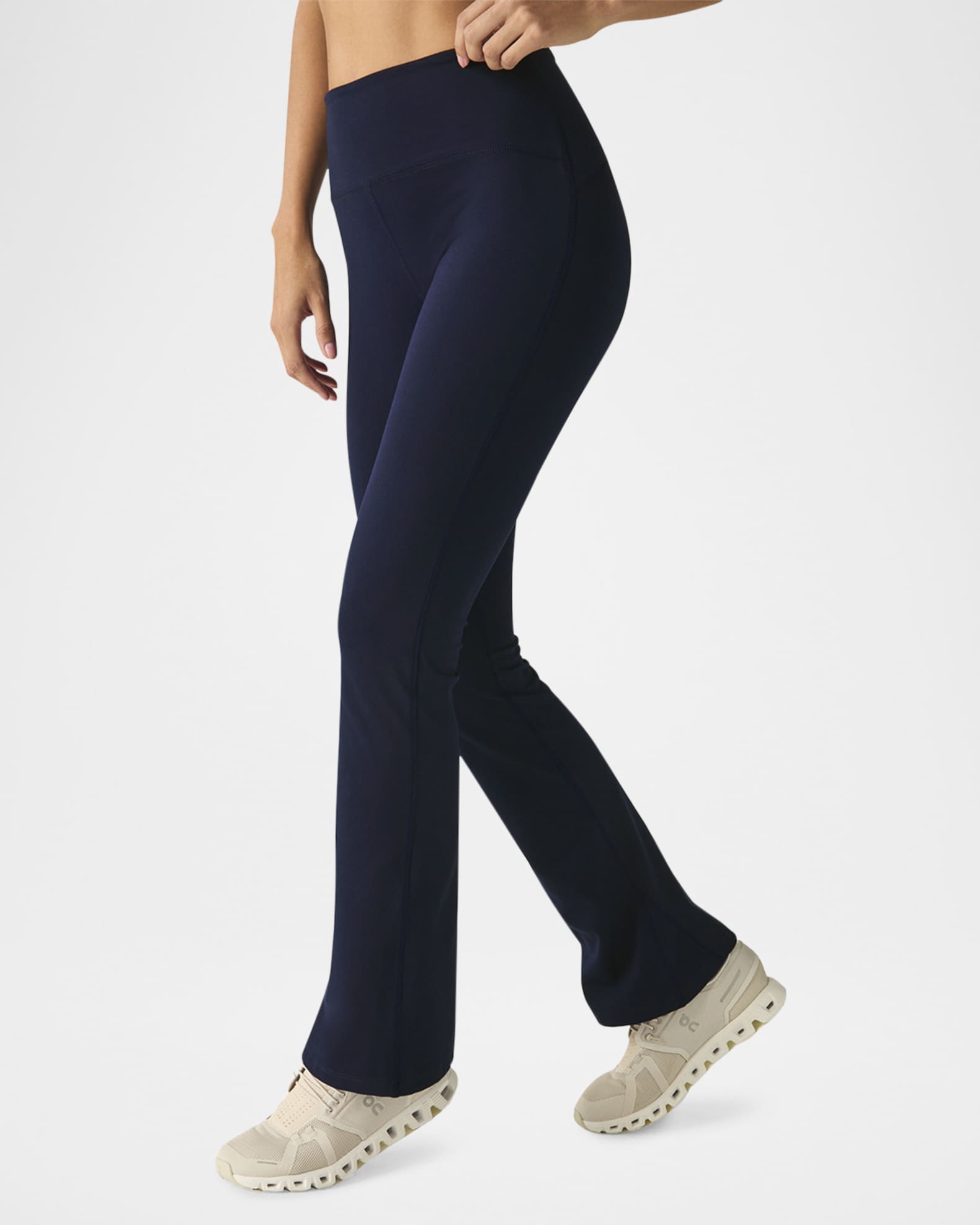 Navy blue bootcut yoga pants cheap