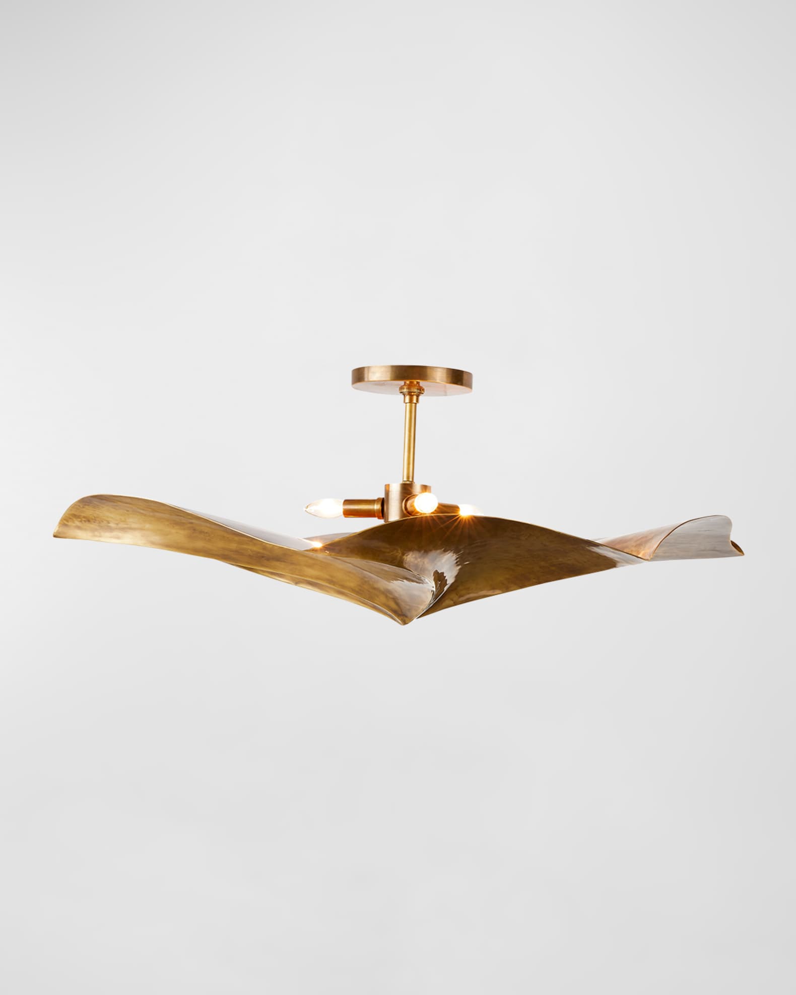 Daniella 12" 3-Light Flush Mount 0